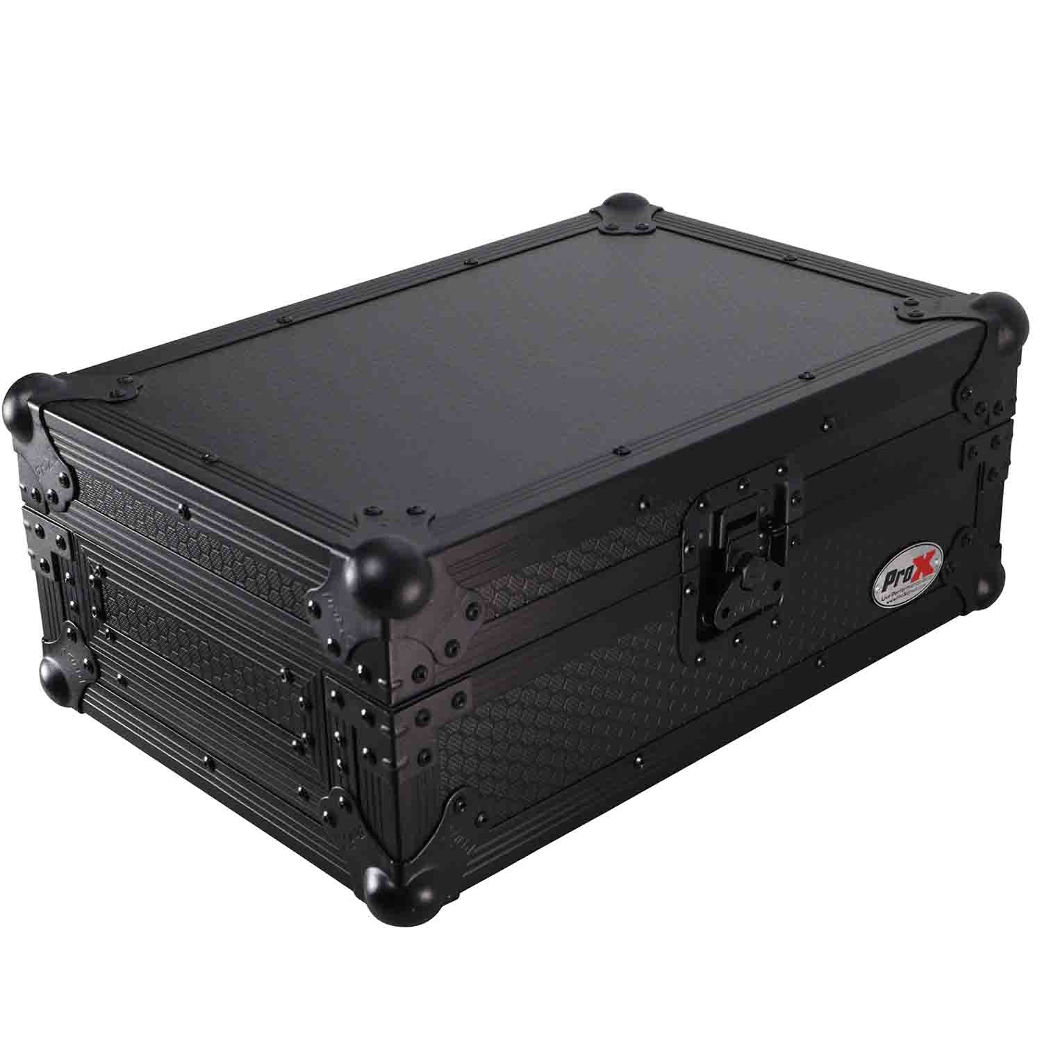ProX XS-DJMS7BL Flight Case for Pioneer DJM-S7 Mixer - Black on Black - Hollywood DJ