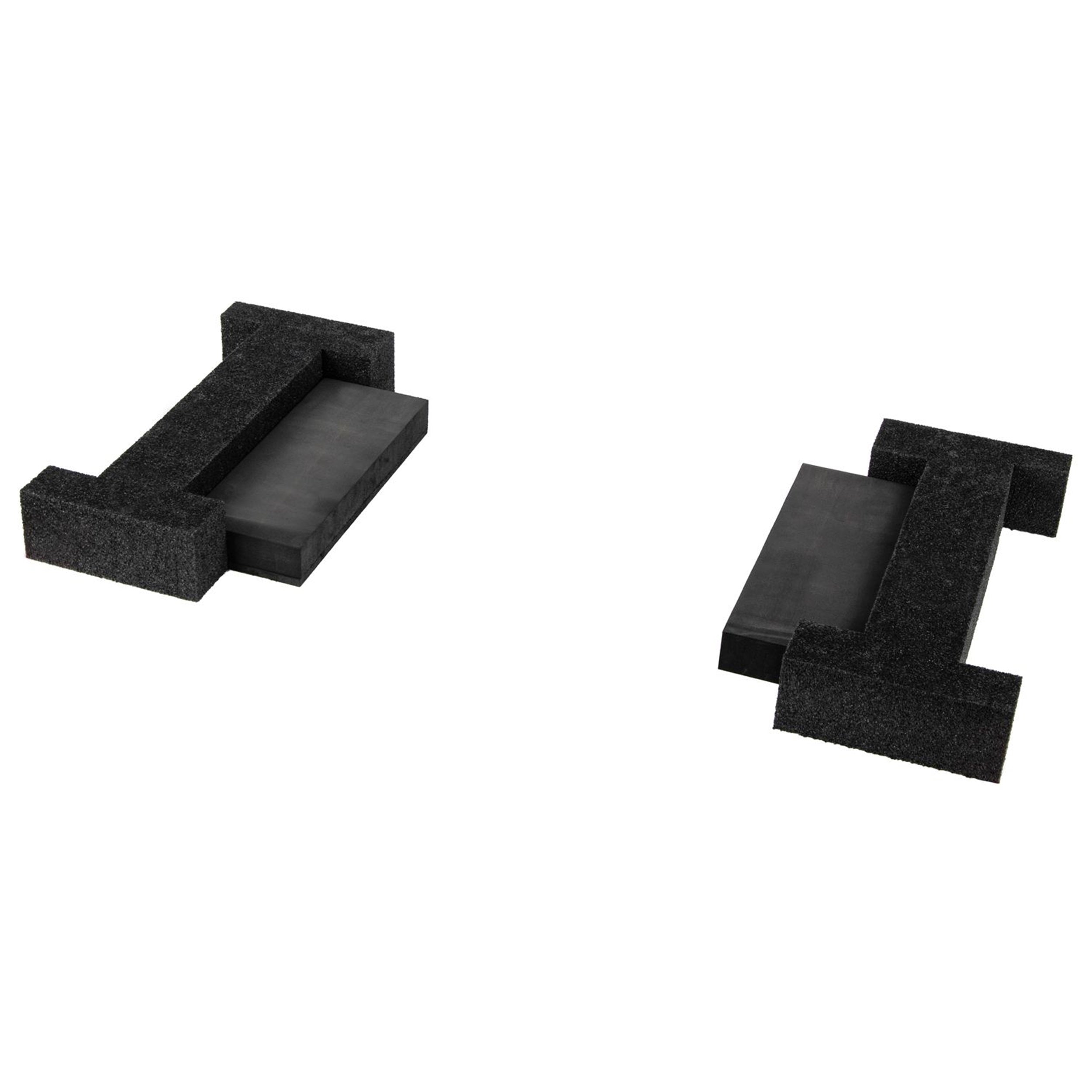 Odyssey PFB-DDJ-REV7 DJ Podium Faceplate and Foam for Pioneer DDJ-REV7 DJ Controller - Black - Hollywood DJ