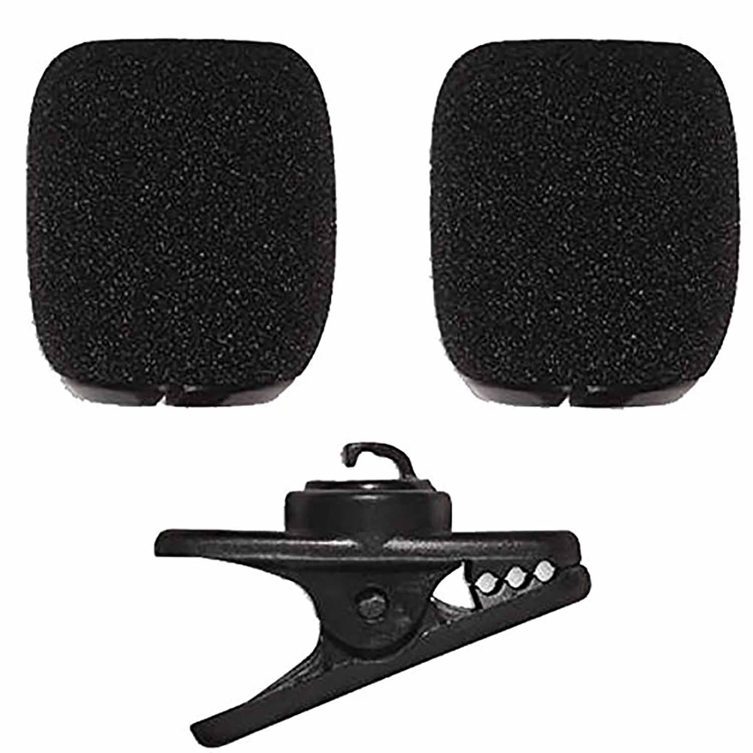 Shure RK378 Replacement Kit with Clip + 2 Snap-Fit Foam Windscreens for SM35 Shure