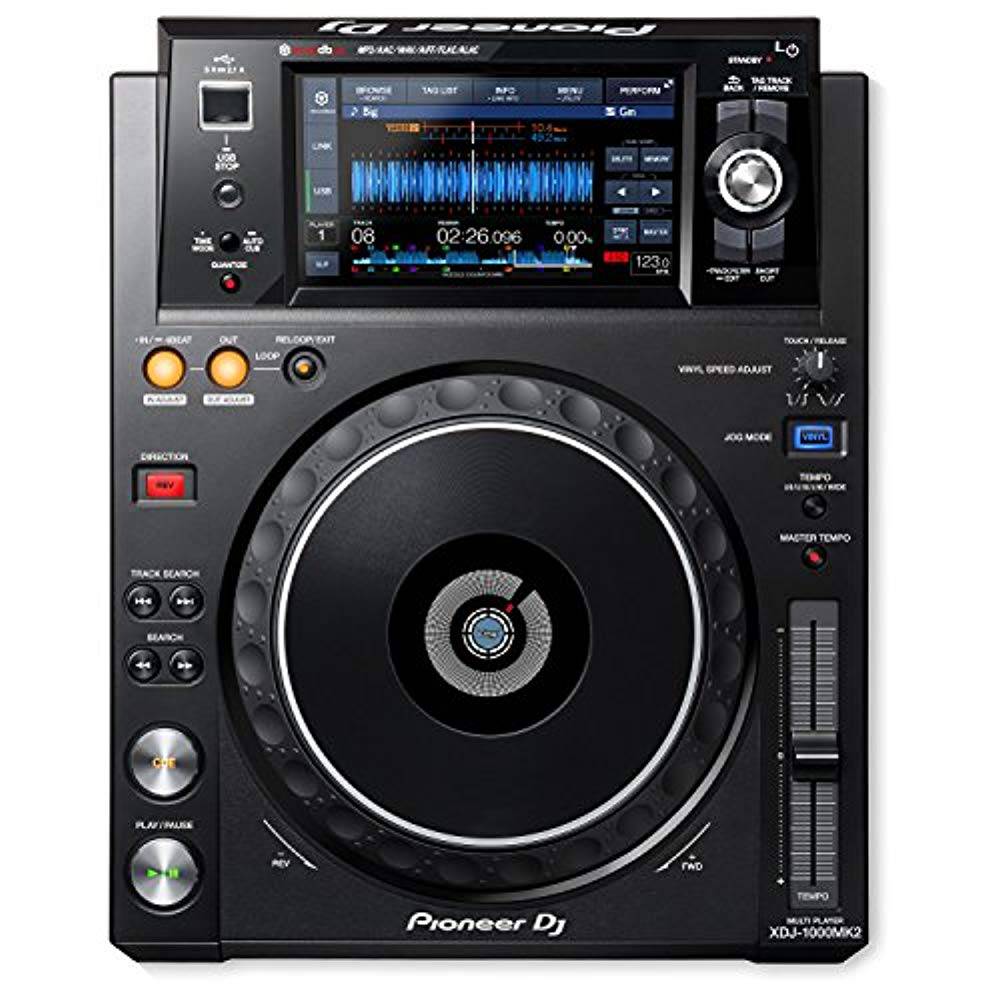 Pioneer DJ XDJ-1000MK2 Performance Digital Multi Player - 7 Touchscreen - Pair - Hollywood DJ
