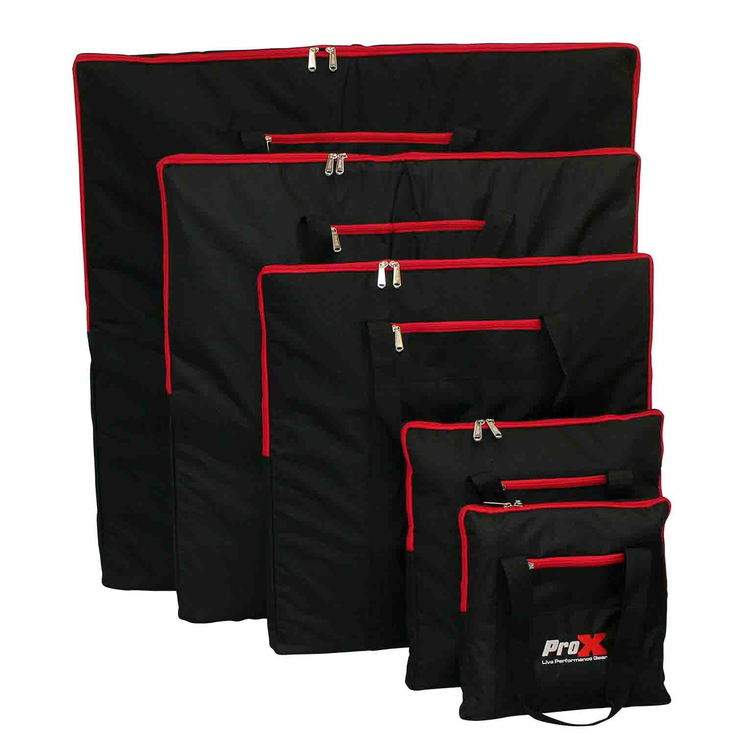 ProX XB-BP12TB Padded Gig Bag Fits 1x 12x12 inch Truss Base Plate - Hollywood DJ