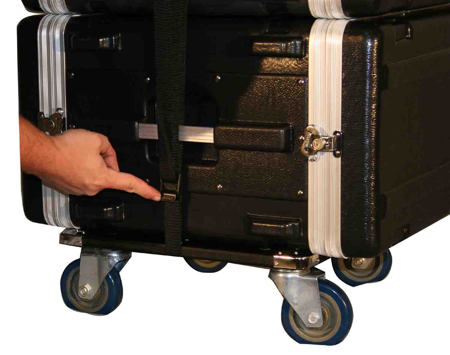 Gator Cases GA-100 Caster Kit For Standard Rack - Hollywood DJ