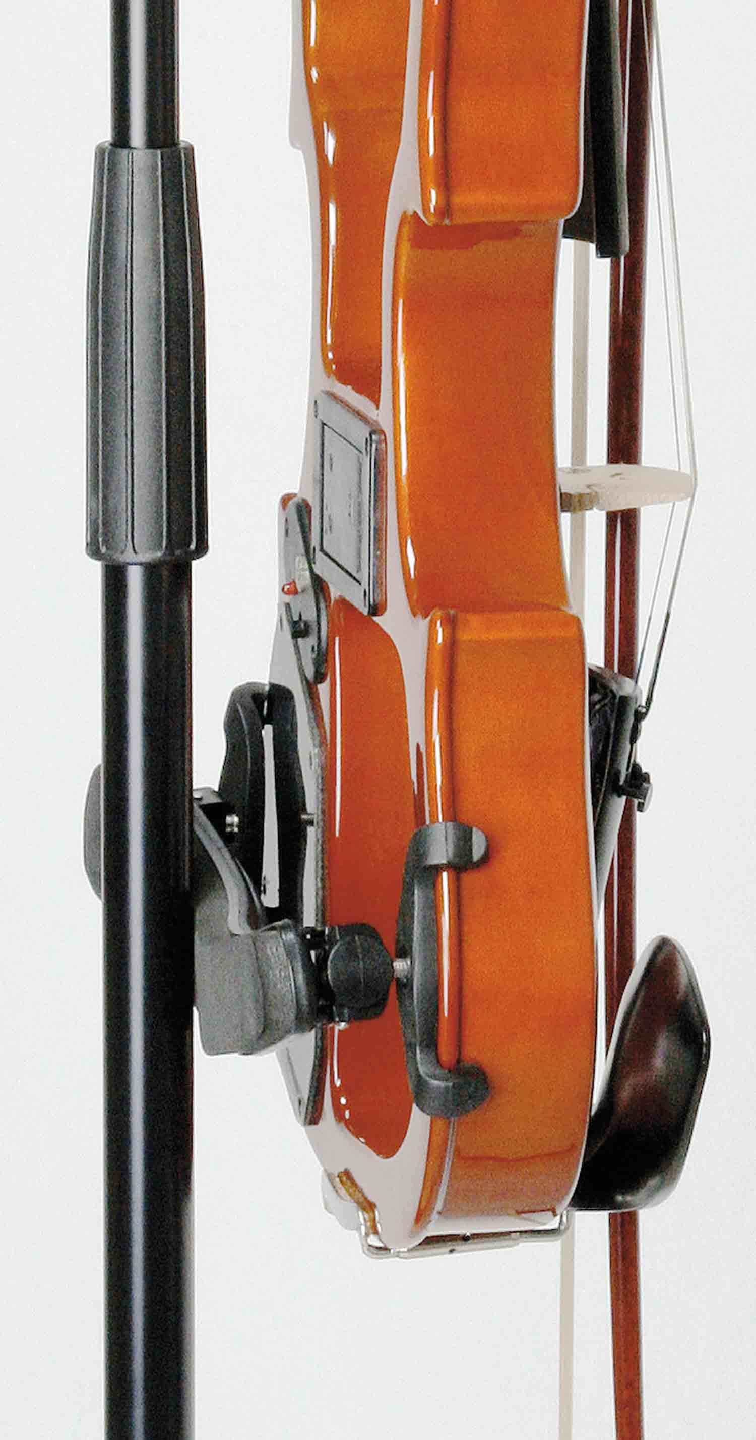 K&M 15580 Violin Holder - Black - Hollywood DJ