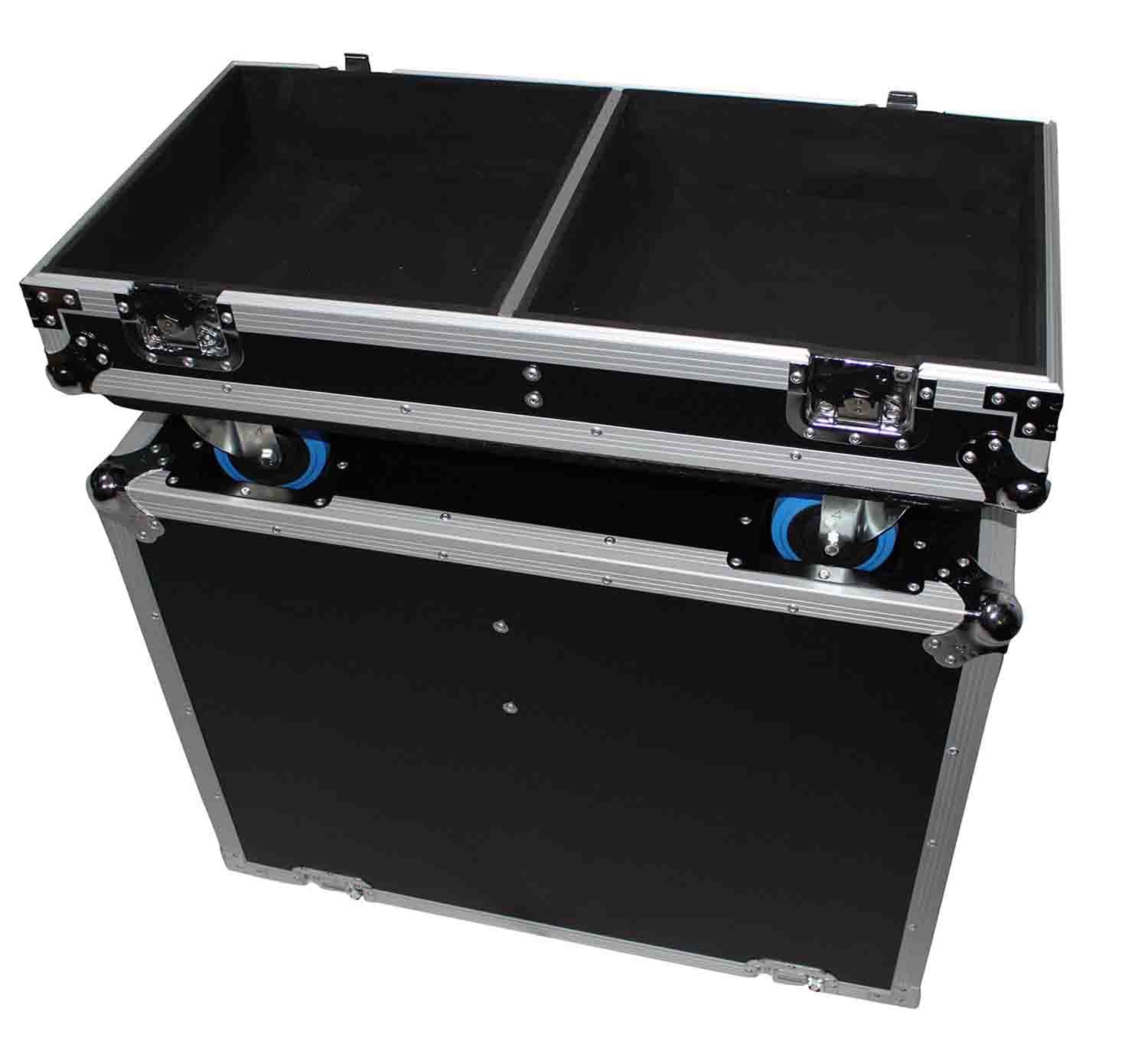ProX XS-DAS-TOURCASE-12 Flight Case for Two 12-inch DAS Speakers - Hollywood DJ