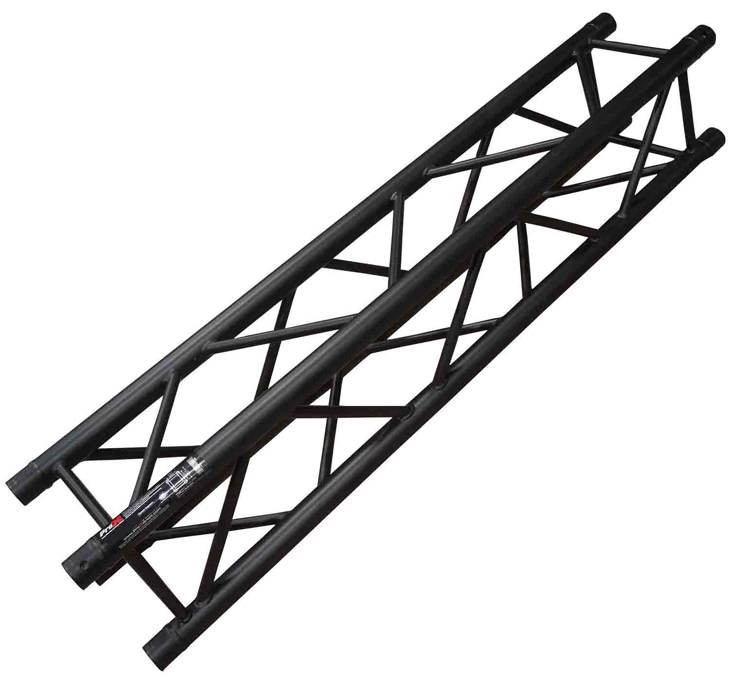 ProX XT-SQ820BLK F34 Truss Segment Black Powder Coated - 8.20 Feet - Hollywood DJ