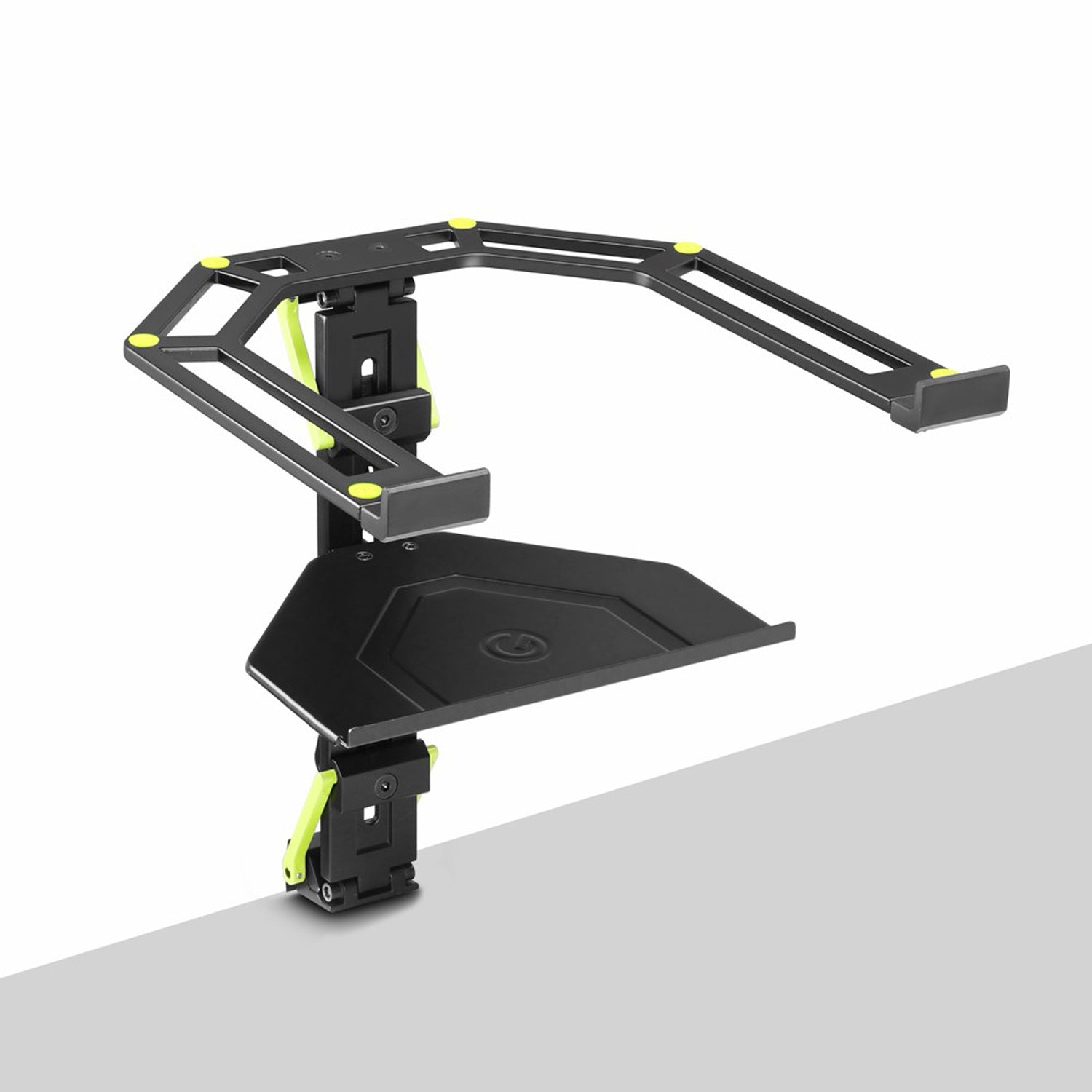 Gravity GLTS01B, Adjustable DJ Laptop Stand for DJ Controller and Laptop - Hollywood DJ