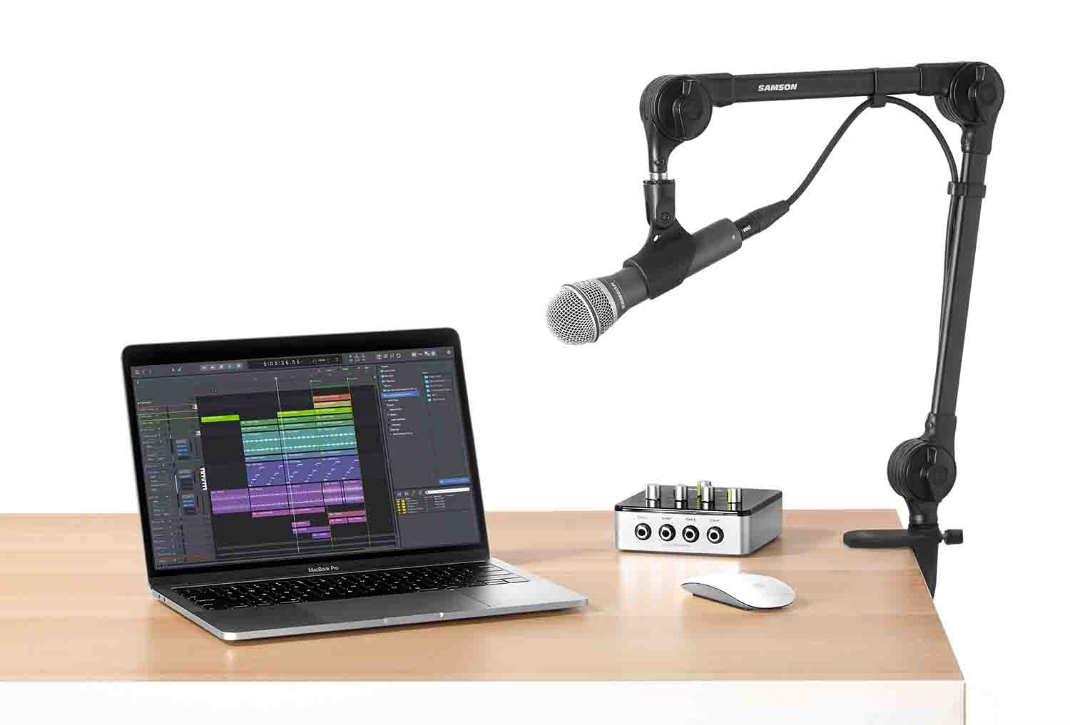 Samson MBA26, 26-Inch Microphone Boom Arm Stand - Hollywood DJ