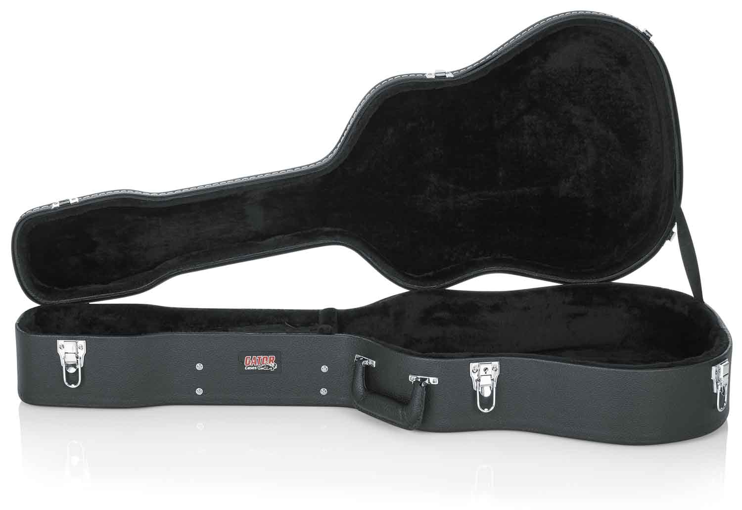 Gator Cases GW-DREAD Deluxe Wood Case for Dreadnought Guitars - Hollywood DJ