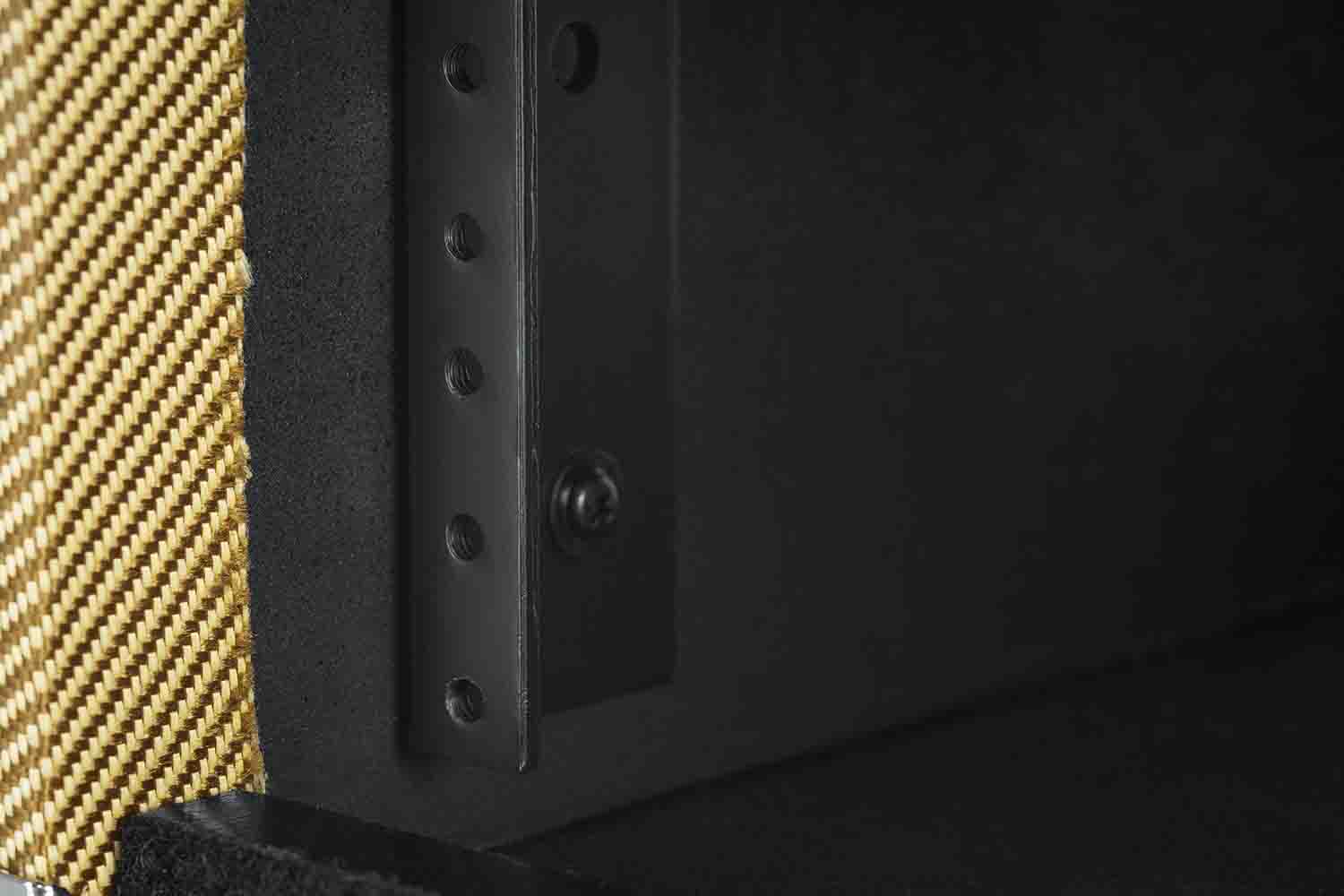 Gator Cases GR-RETRORACK-3TW Vintage Amp Vibe Rack Case - 3U Tweed - Hollywood DJ