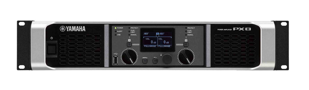 Yamaha PX8, 2-channel Stereo Power Amplifier Yamaha