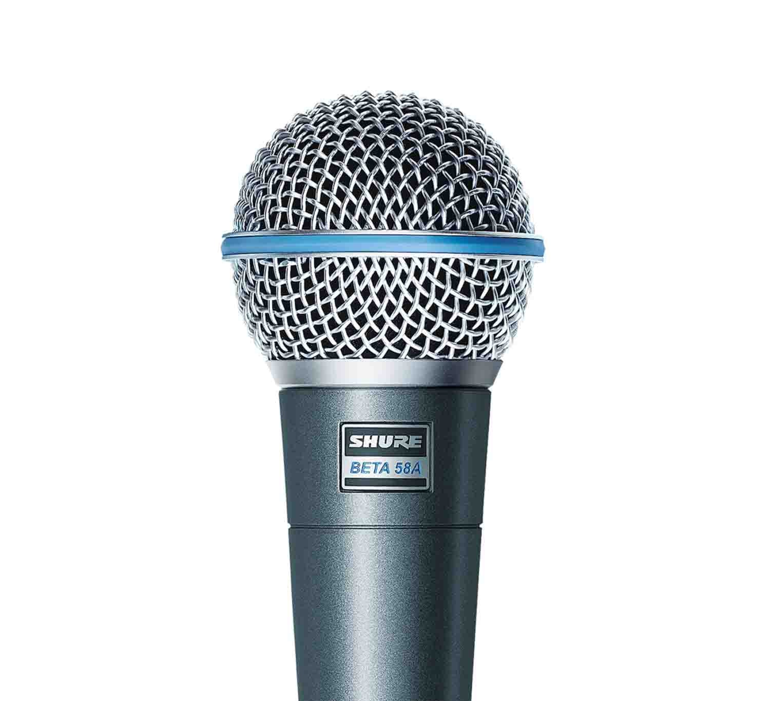 Shure Beta 58A Handheld Dynamic Supercardioid Vocal Microphone | Open Box - Hollywood DJ
