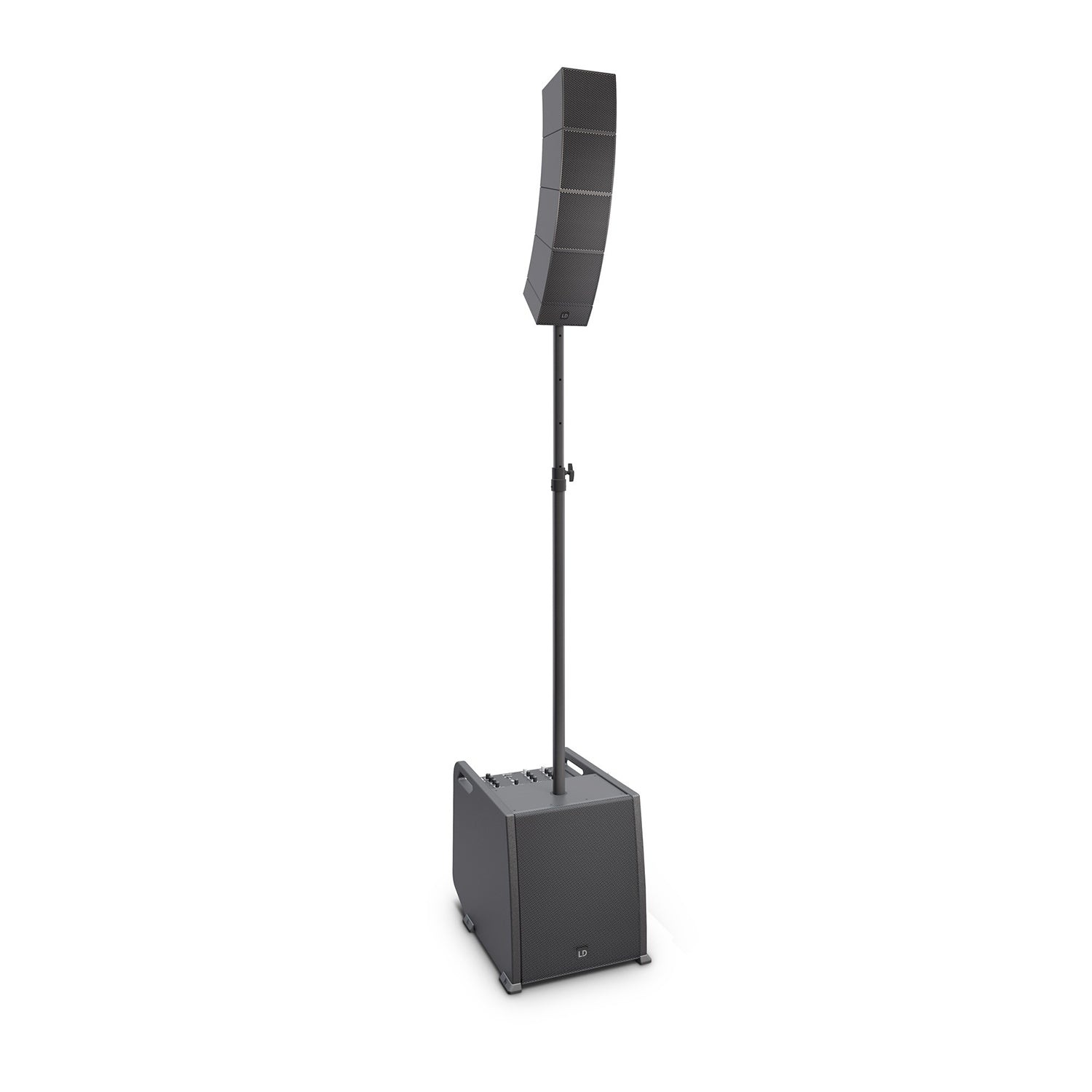 LD Systems CURV500ES Portable Array System Entertainer Set Including Distance Bar and Speaker Cable - Hollywood DJ