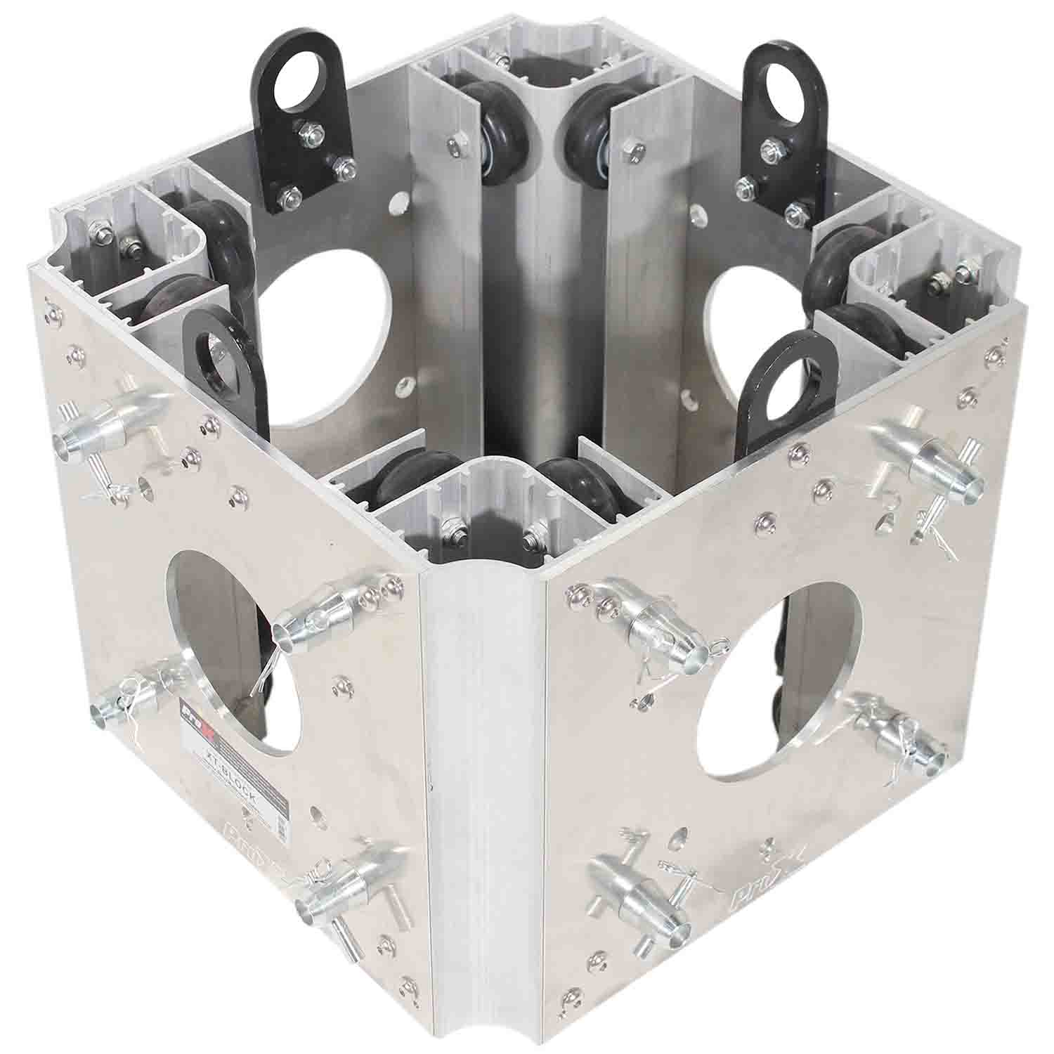 ProX XT-BLOCK-MK2 Ground Support Sleeve Block for 12 Inch F34 Truss Systems - Hollywood DJ