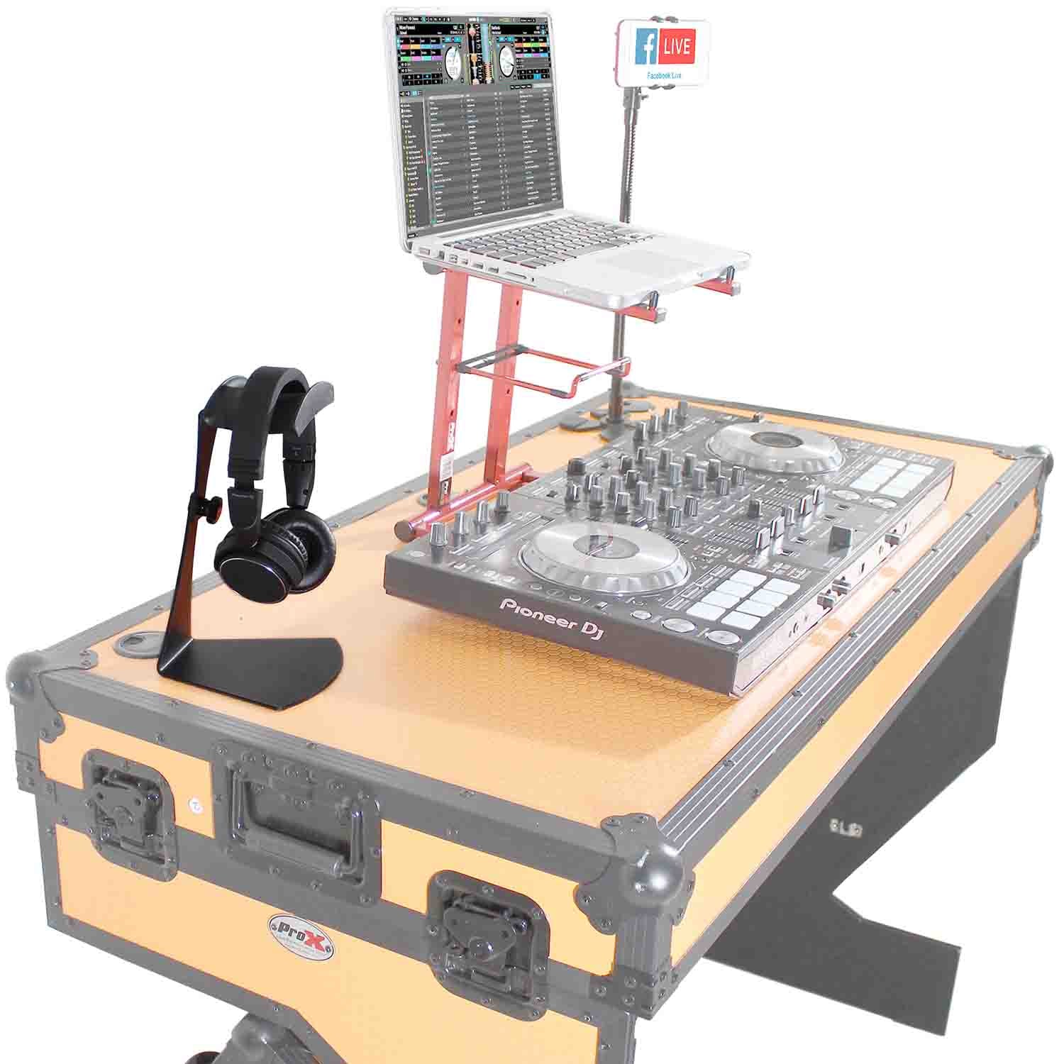 ProX X-HH712 Universal Desktop Headphone Stand - Hollywood DJ