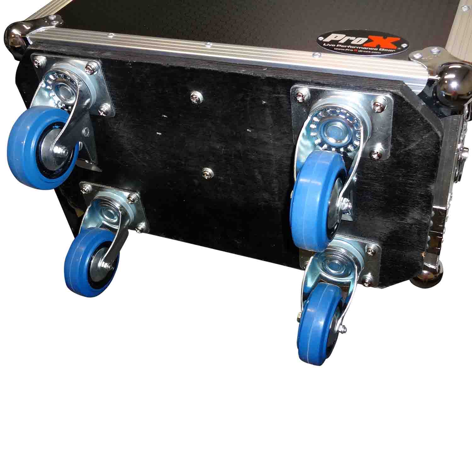 ProX XS-MIDM32RDHW DJ Flight Case for Midas M32R Console with Doghouse, Wheels - Hollywood DJ
