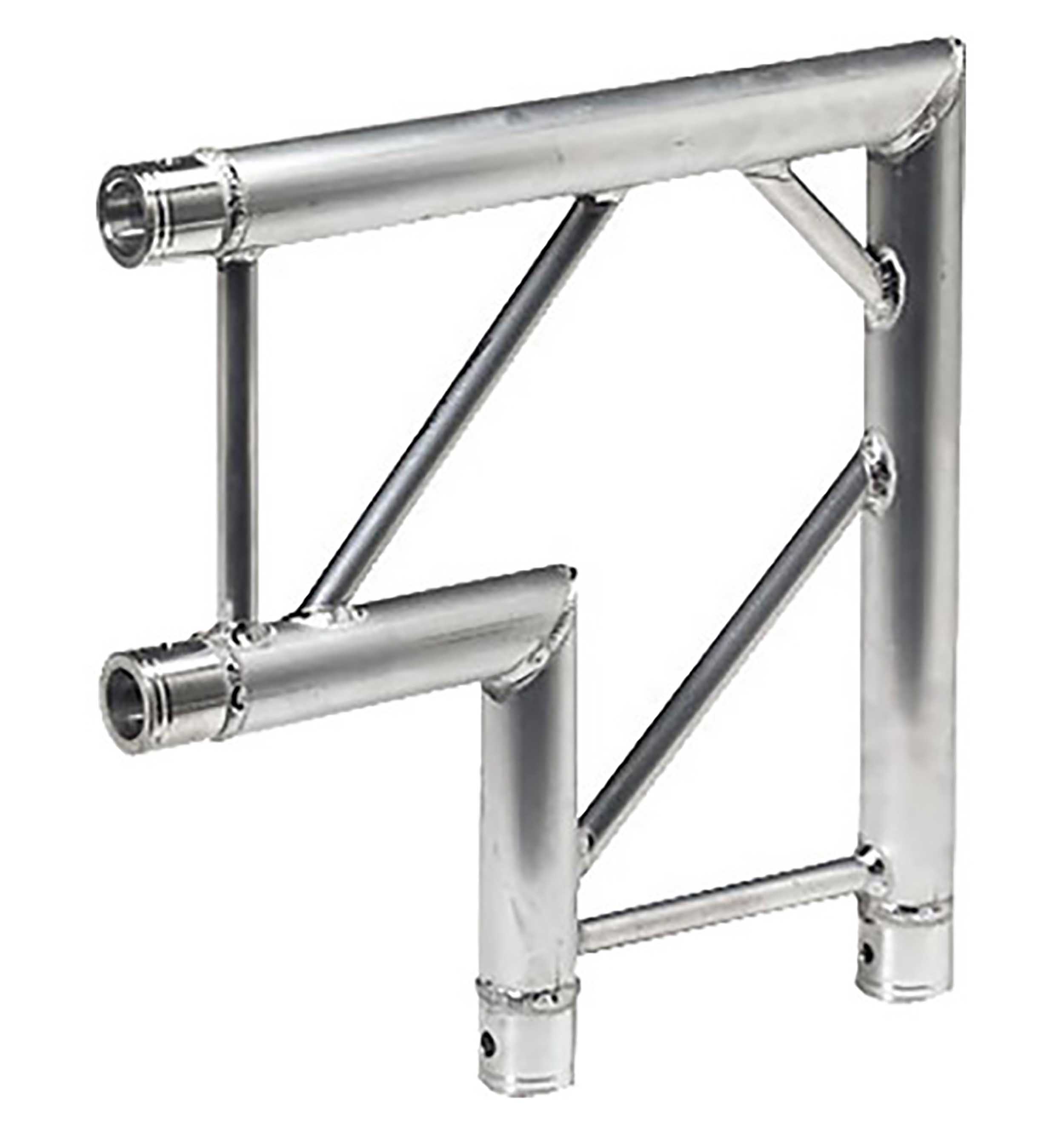 Global Truss IB-4060-H, Horizontal Two Way 90 Degree Corner Junction for F32 I-Beam Truss System - 1.64 ft - Hollywood DJ
