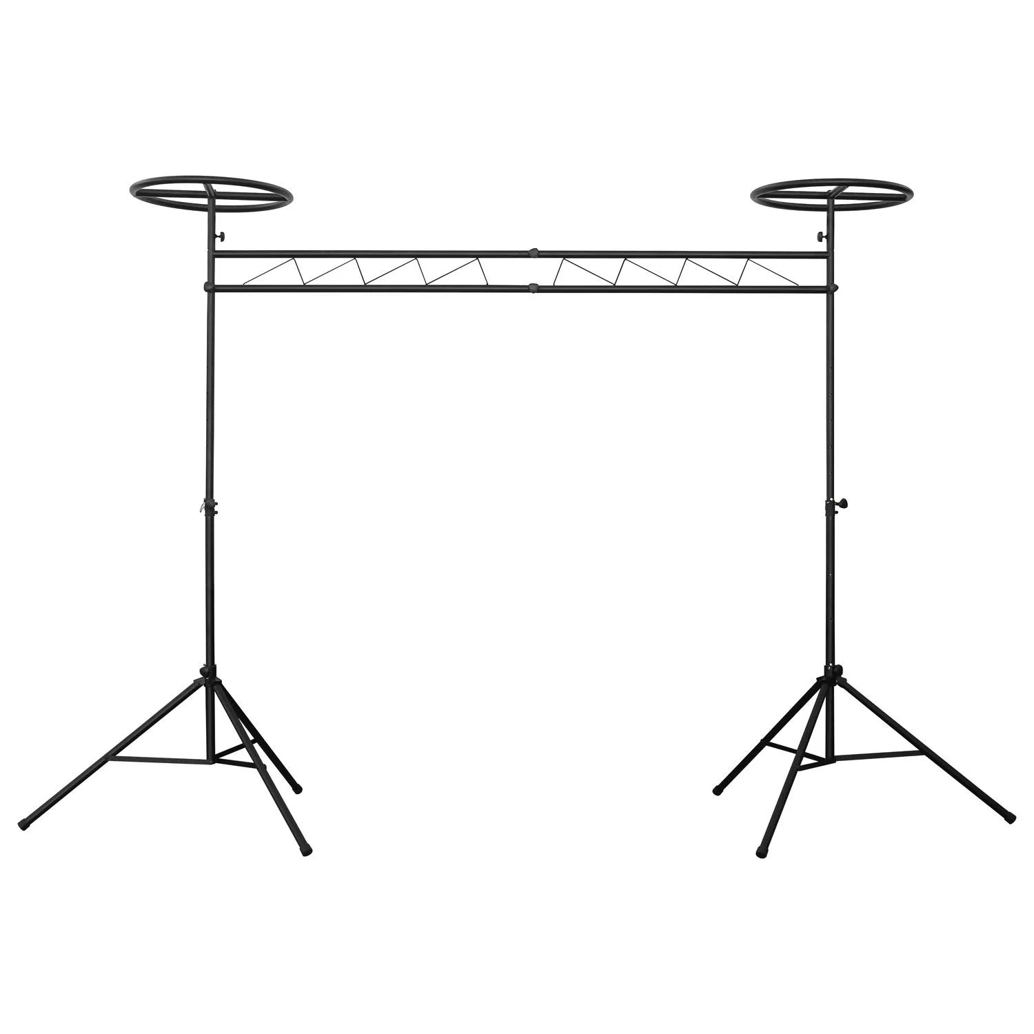Odyssey LTMTS10H, Black 10-Feet Wide Halo Ring Mobile Lighting Tree System - Hollywood DJ