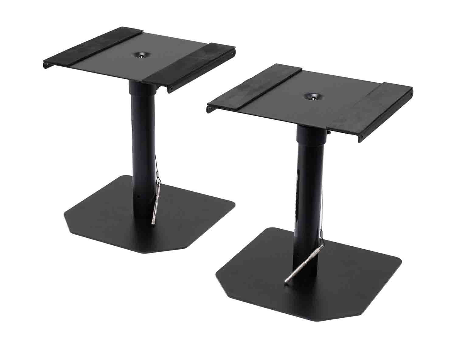 Odyssey ASPKSTAND2XDT Speaker Stands with Flat Surface Base - Hollywood DJ