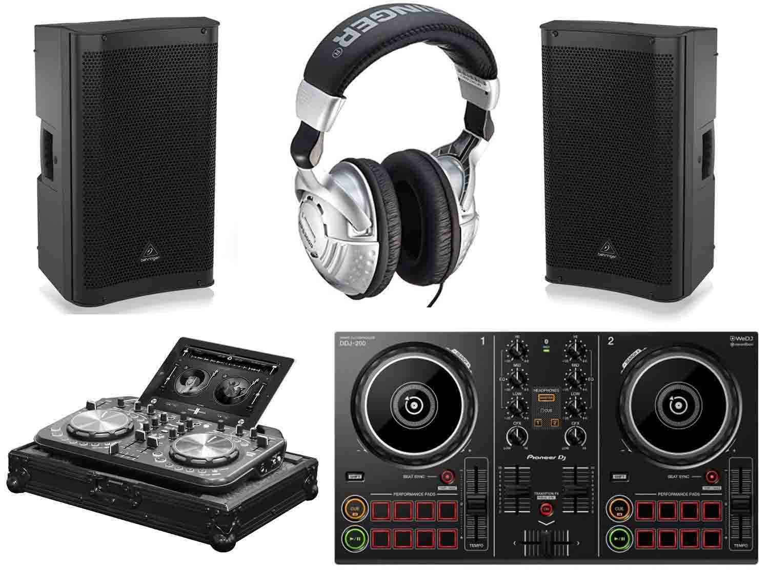 Pioneer DDJ-200 Party Pack 1 DJ Package - Hollywood DJ