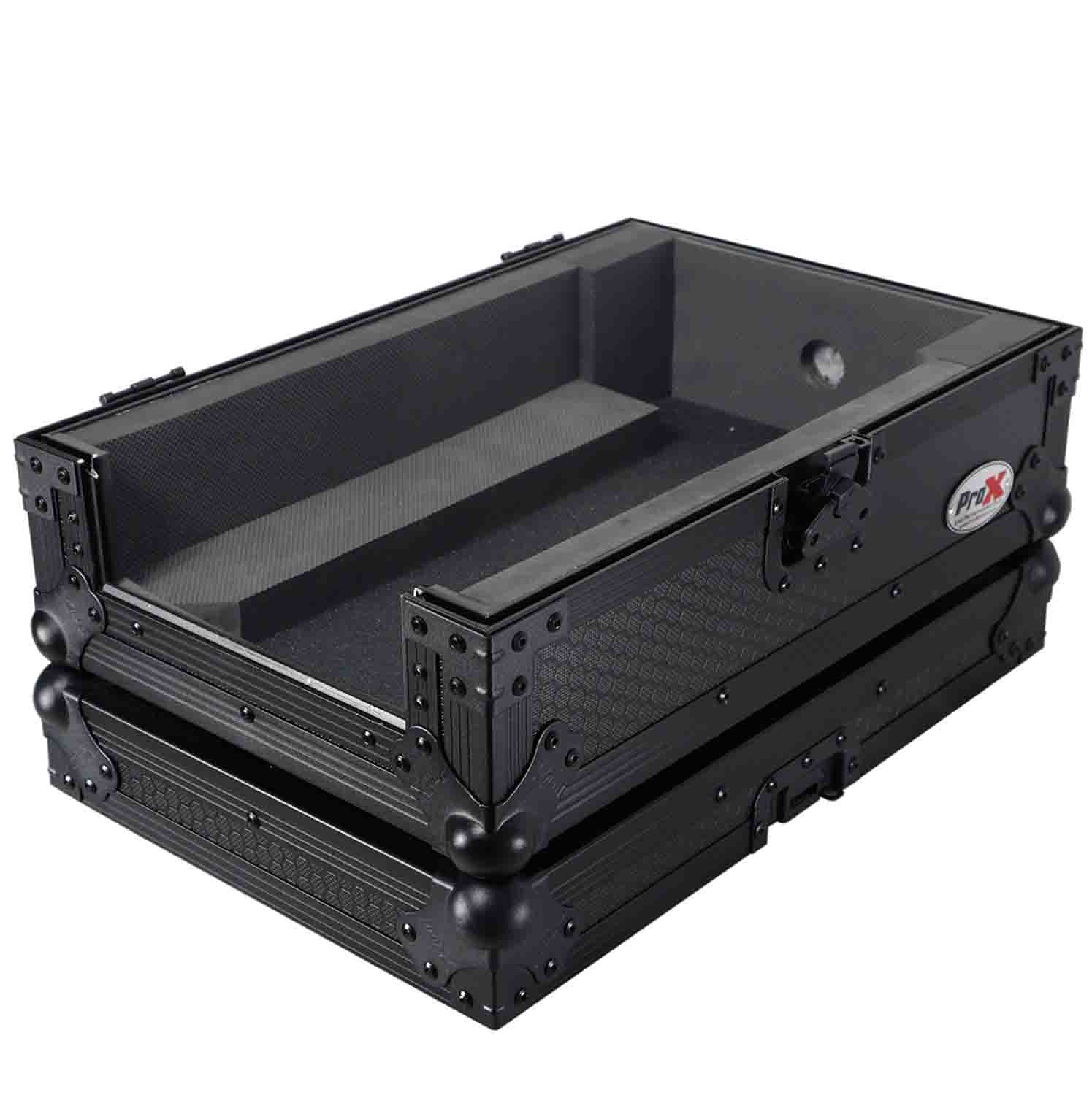 ProX XS-DJMS7BL Flight Case for Pioneer DJM-S7 Mixer - Black on Black - Hollywood DJ
