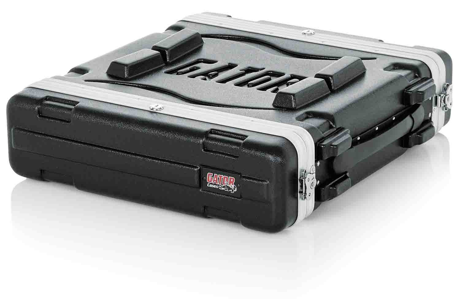 Gator Cases GR-2L Standard Molded 2U Audio Rack Case 19″ Deep - Hollywood DJ
