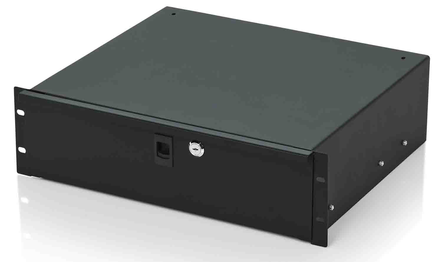 Gator Cases GRW-DRW3 Standard 3U Drawer - 14.2″ Deep - Hollywood DJ