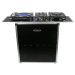 Odyssey FZF5437T DJ Fold-Out Table Stand with Interior Support Shelf 54 x 37 | Open Box - Hollywood DJ