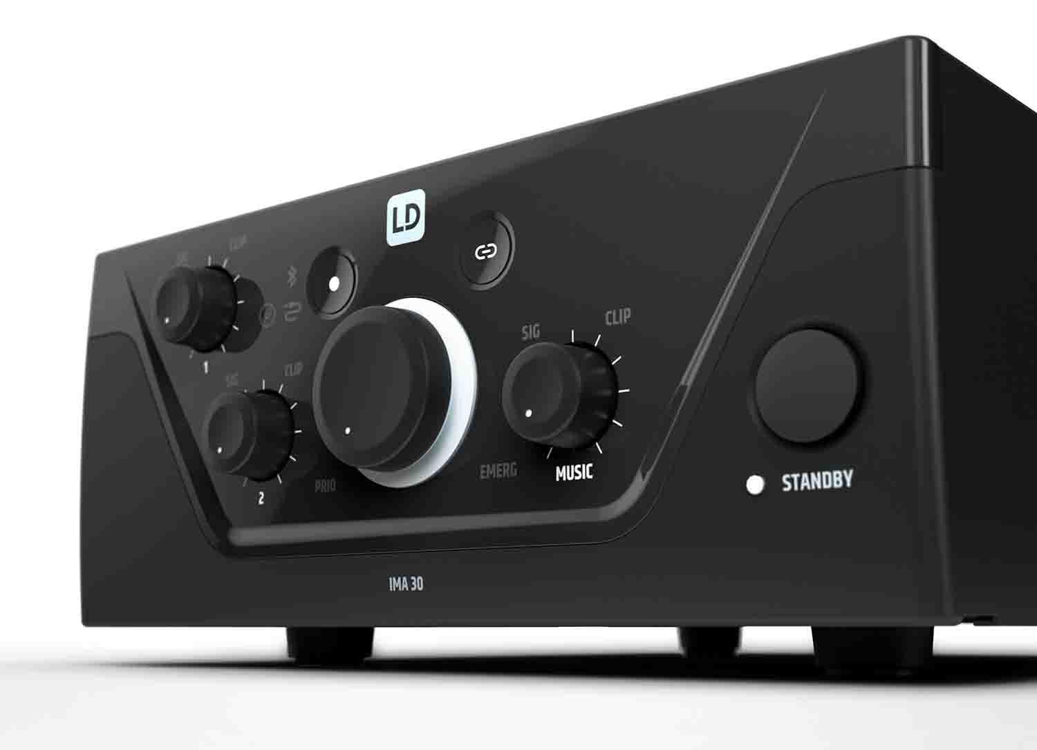 LD Systems IMA 30 Installation Mixing Amplifier 35W, 4 Ohms / 100 V / 70 V - Hollywood DJ