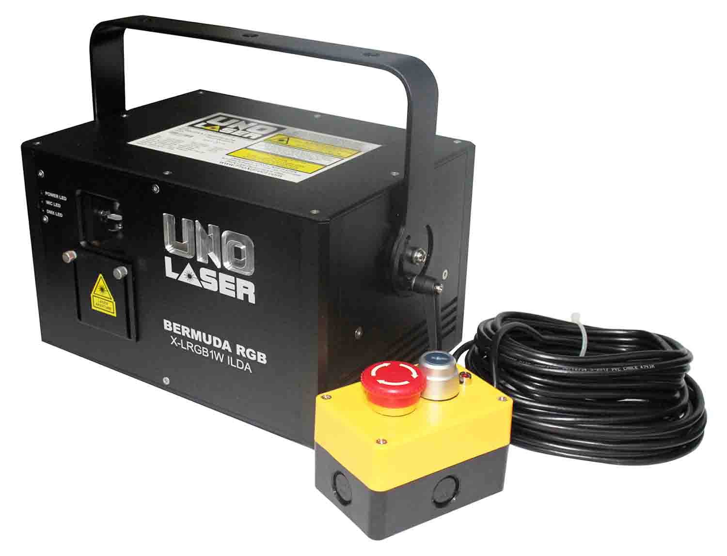 ProX X-LRGB1W ILDA Bermuda TTL Laser Fixture Effect Light - Hollywood DJ