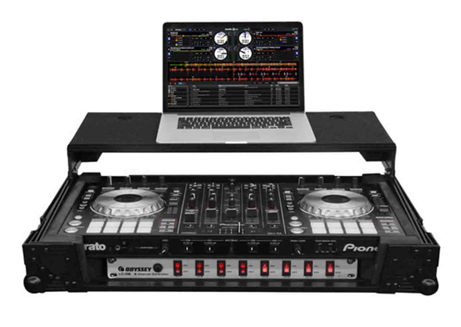 B-Stock: Odyssey FZGSPIDDJSX2BL Glide Style Case for Pioneer DDJ-SX/SX2 DJ Controller - Black - Hollywood DJ