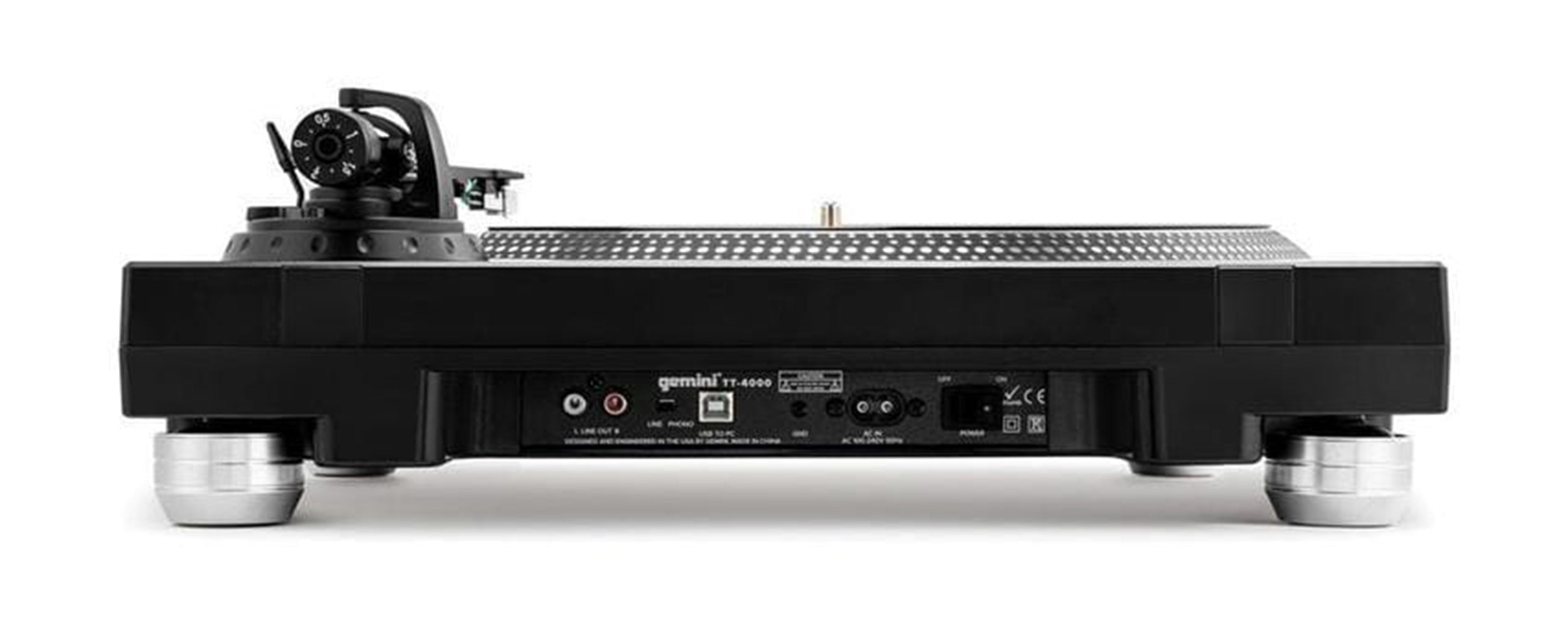 Gemini Sound TT-4000 High Torque Direct Drive Turntable - Hollywood DJ