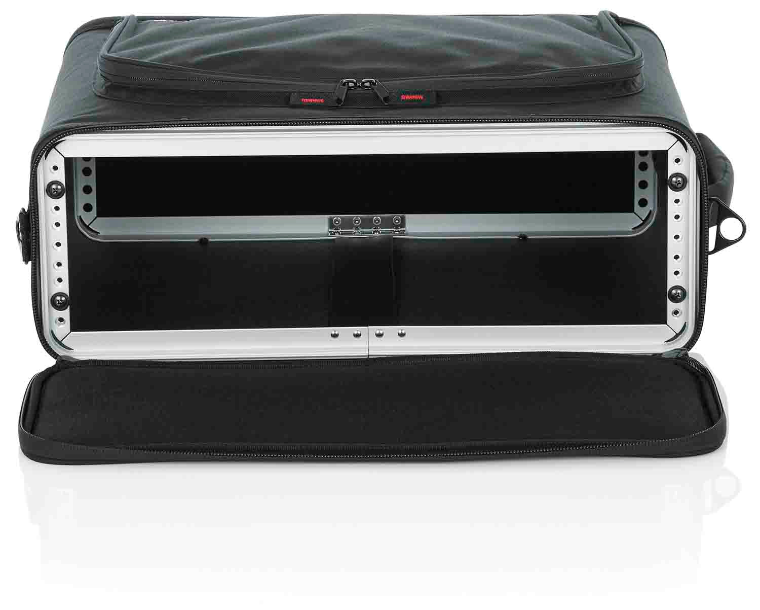 Gator Cases GR-RACKBAG-3U, 3U Lightweight Rack Bag with Aluminum Frame and PE Reinforcement - Hollywood DJ