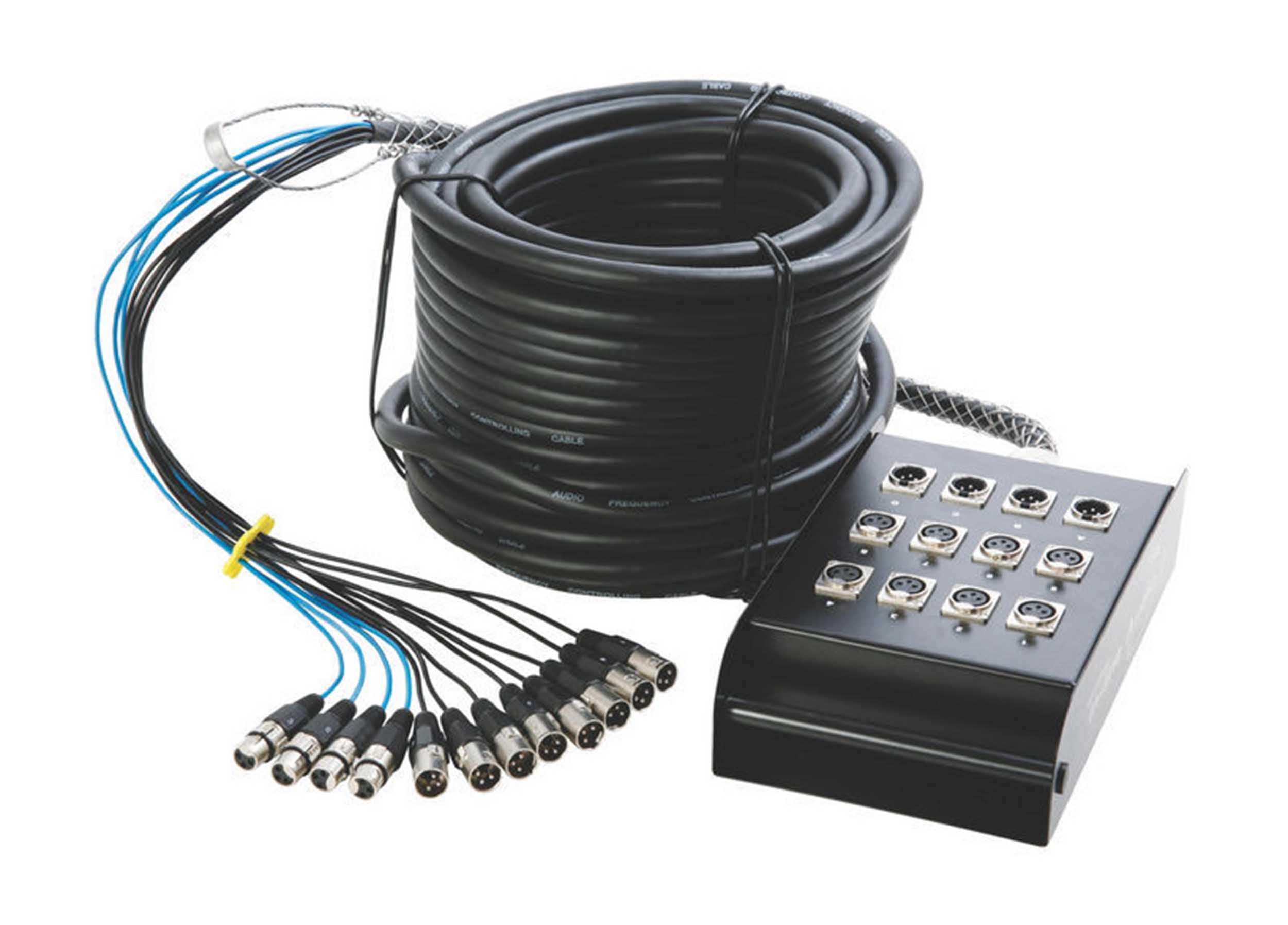 On Stage SNK8450V2, 50-Ft 8-Channel and 4-Return Stage Snake Cable On-Stage