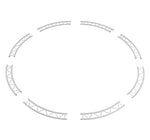 Global Truss IB-C6-H45-KIT, OD Horizontal Circle - 19.68 ft - Hollywood DJ