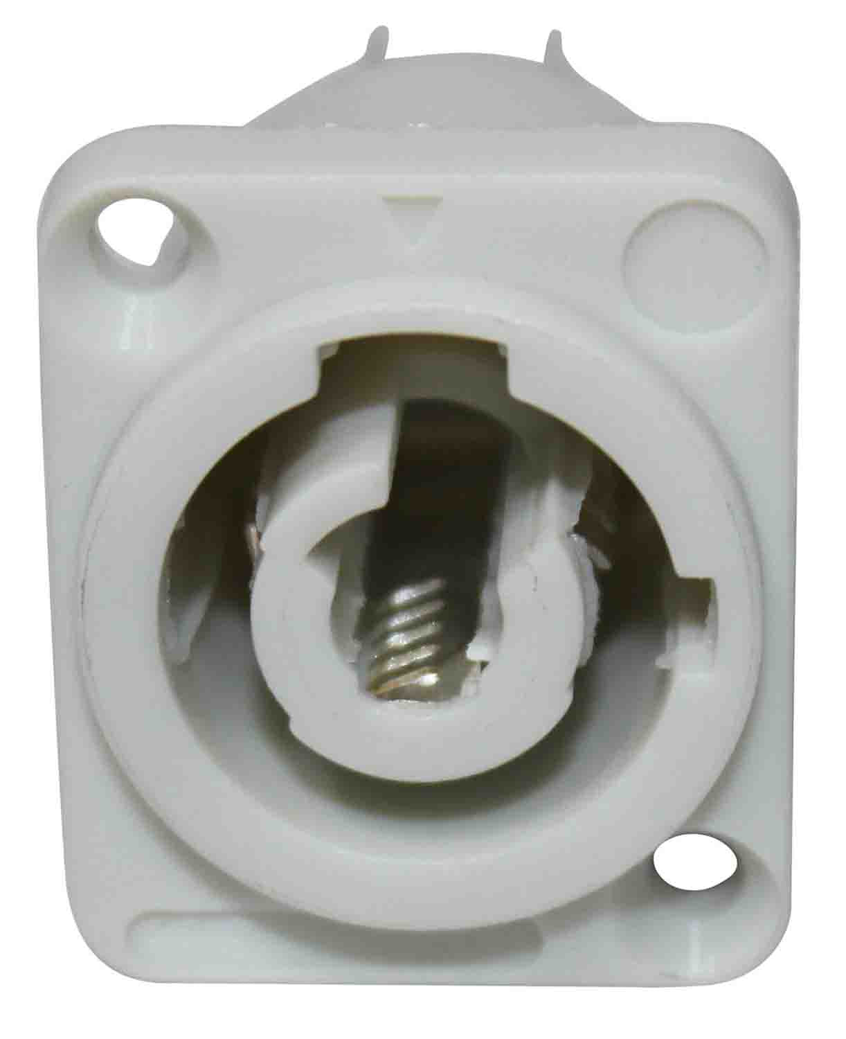 ProX XC-PWCP-GRAY Panel Mount PowerCon Female Connector for Powercon Compatible Devices - Gray - Hollywood DJ