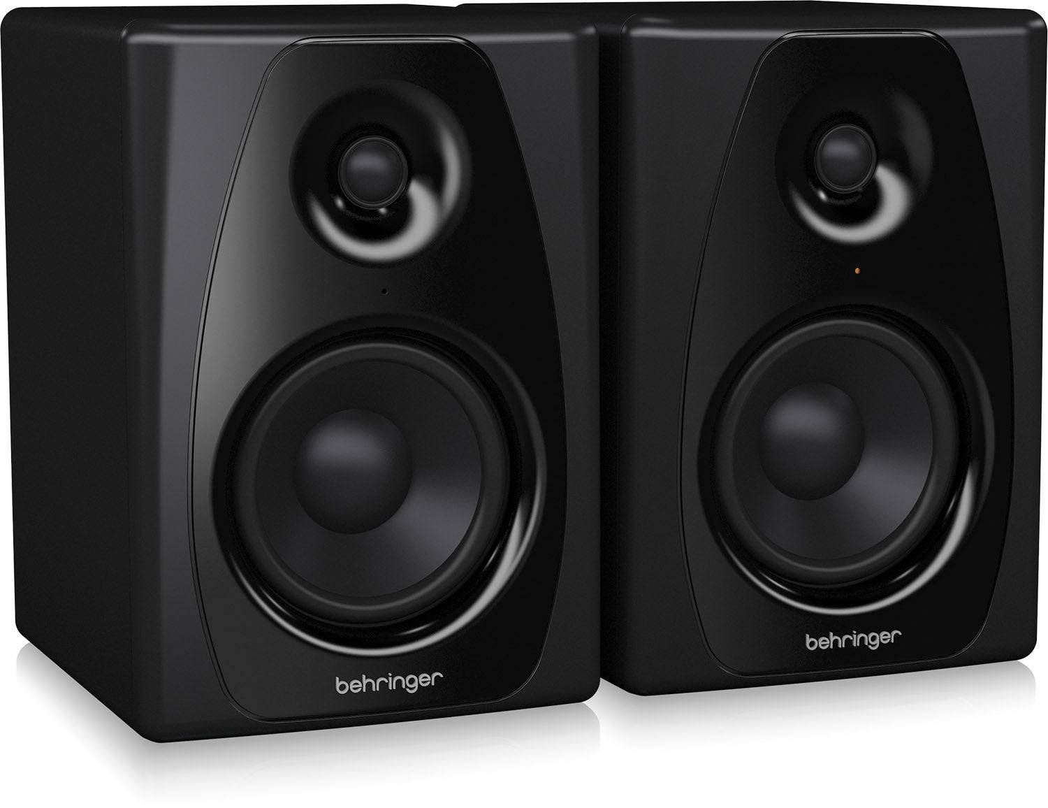 Behringer STUDIO-50USB, High-Resolution, 150-Watt Bi-Amped Reference Studio Monitors With USB Input - Hollywood DJ