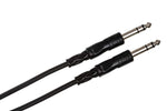 Hosa CSS-105 Balanced Interconnect Cable 1/4 in TRS to Same - 5 Feet - Hollywood DJ