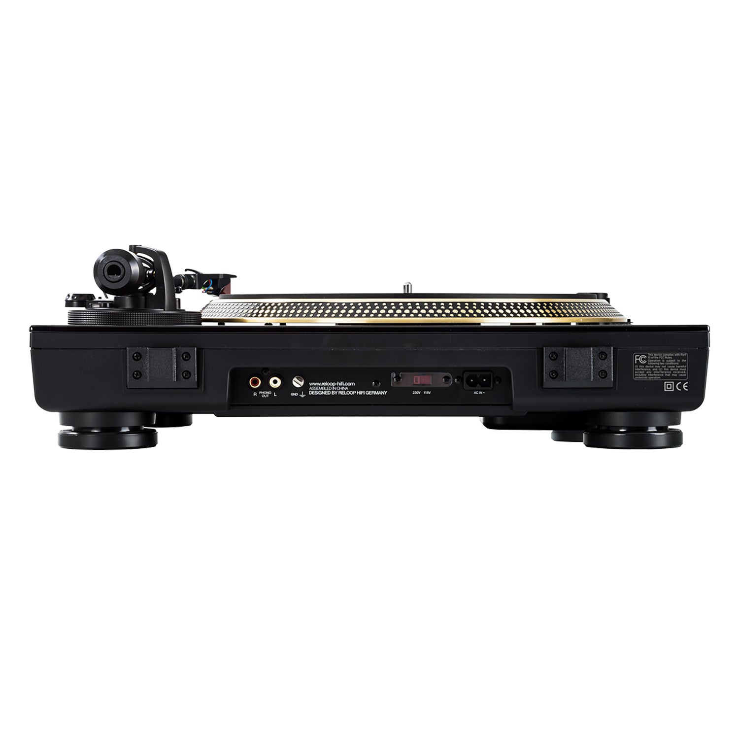 Reloop TURN-5 Direct Drive HiFi Turntable System - Hollywood DJ