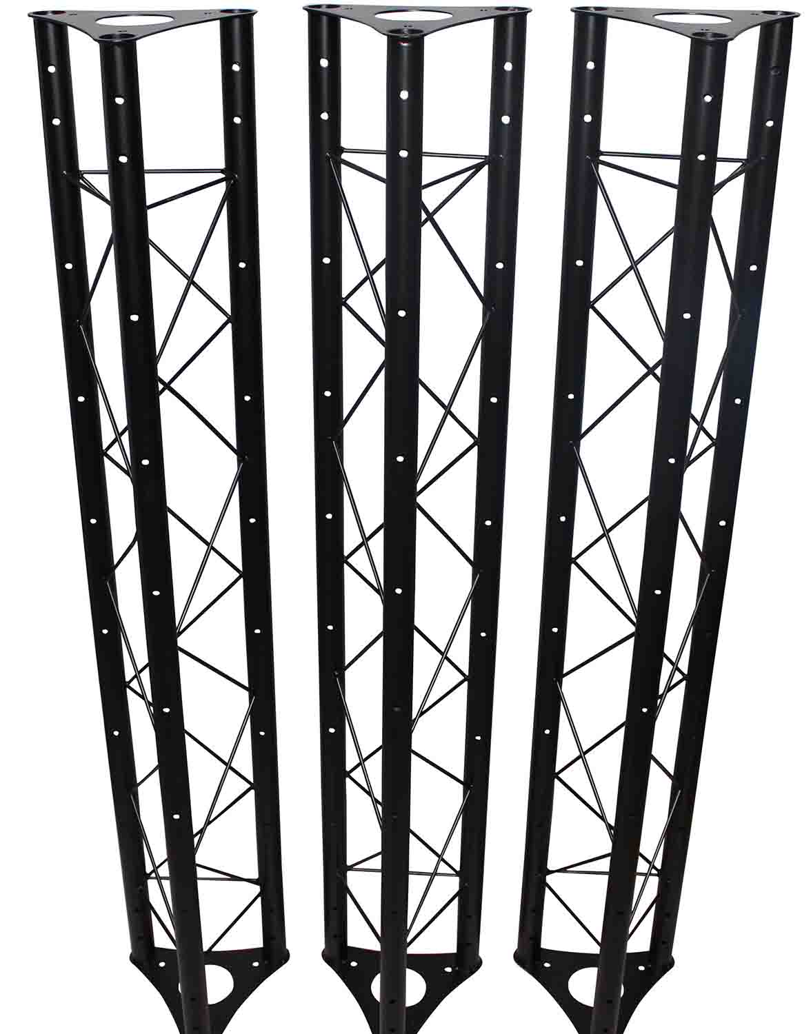 ProX T-LS35C Lighting System Triangle Truss with Crank Up System 5ft ,10ft ,15ft Wide - Hollywood DJ