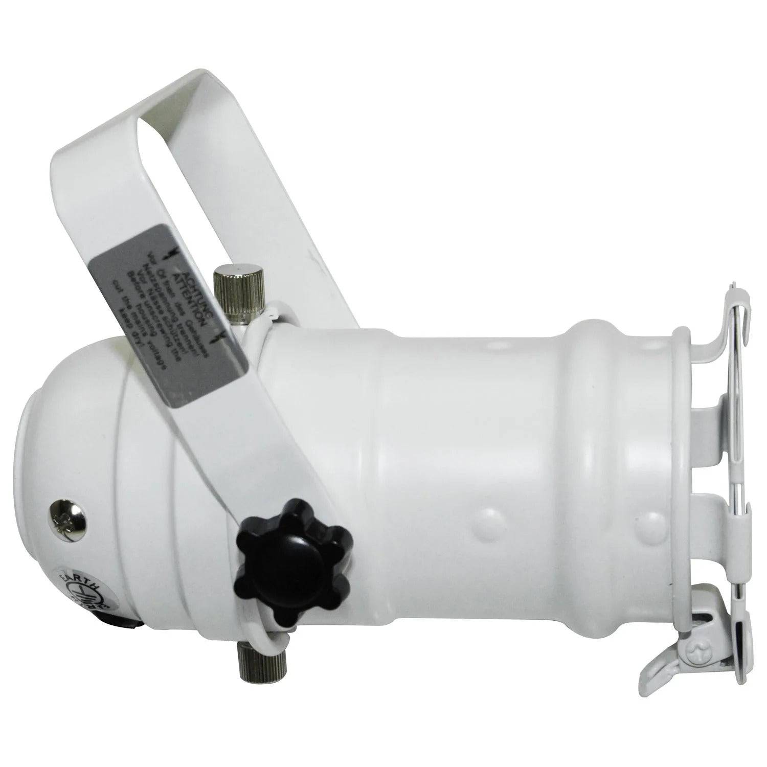 Odyssey LSPAR16W White Aluminum Par 16 Light Fixture - Hollywood DJ