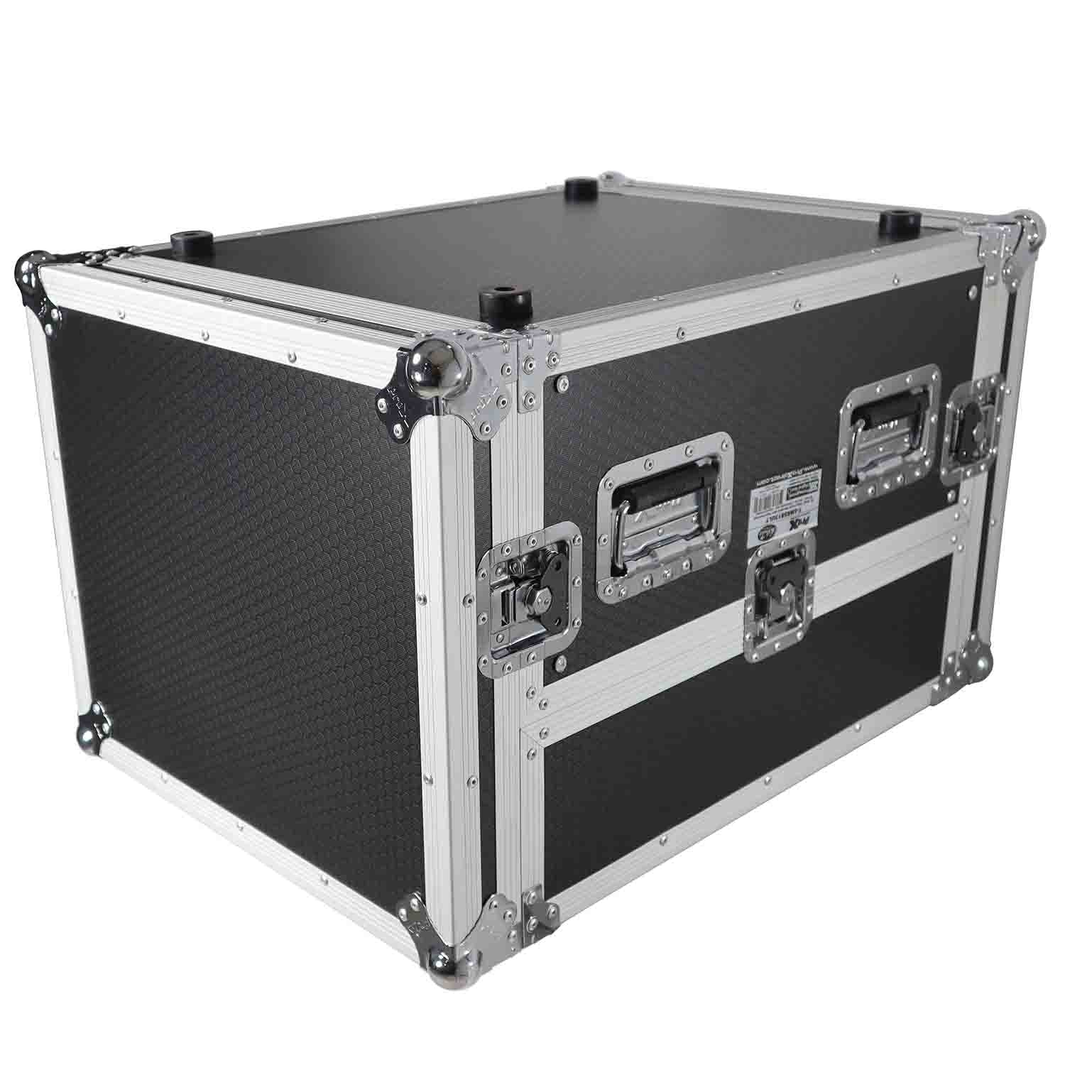 ProX T-6MRSS13ULT DJ Flight Case For 13U Top Mixer With Laptop Shelf - Hollywood DJ