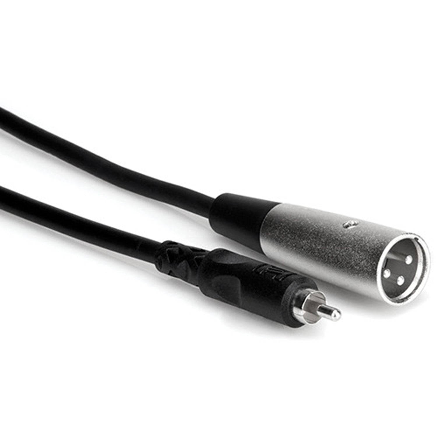 Hosa XRM-115, RCA Male to 3-Pin XLR Male Audio Cable Metal - 15' Hosa