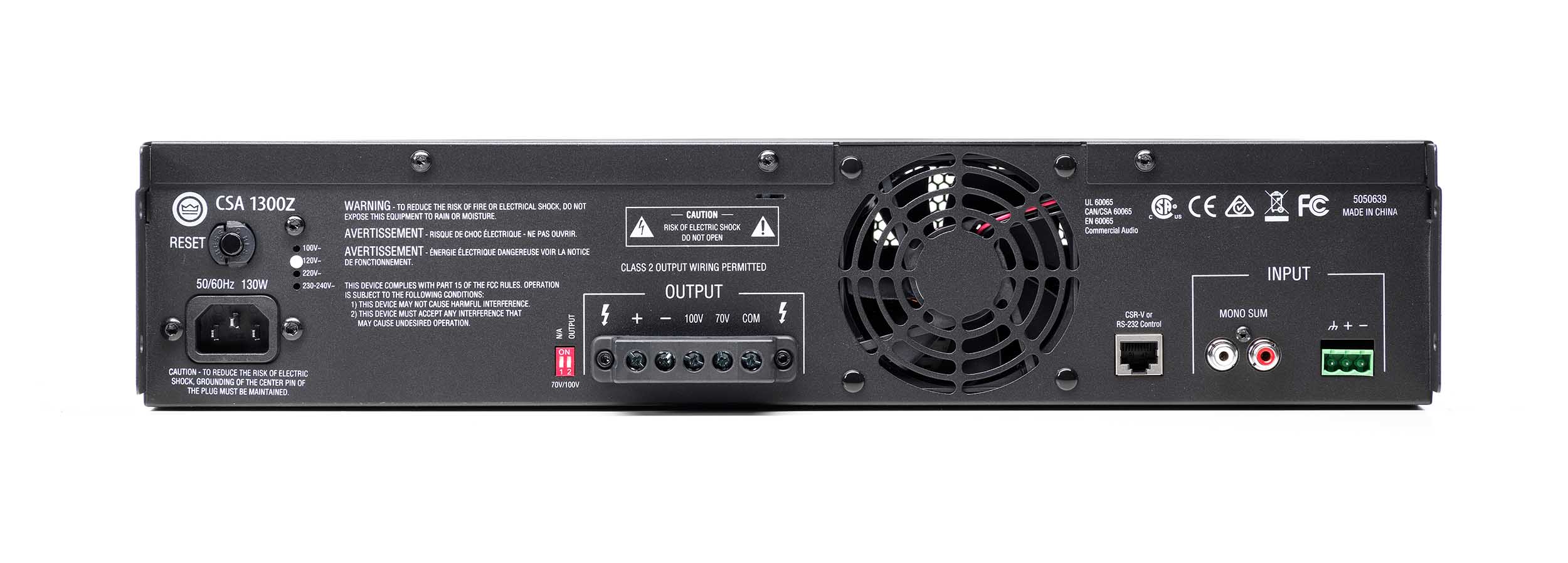 JBL NCSA1300Z-0-US, Power Amplifier - Hollywood DJ