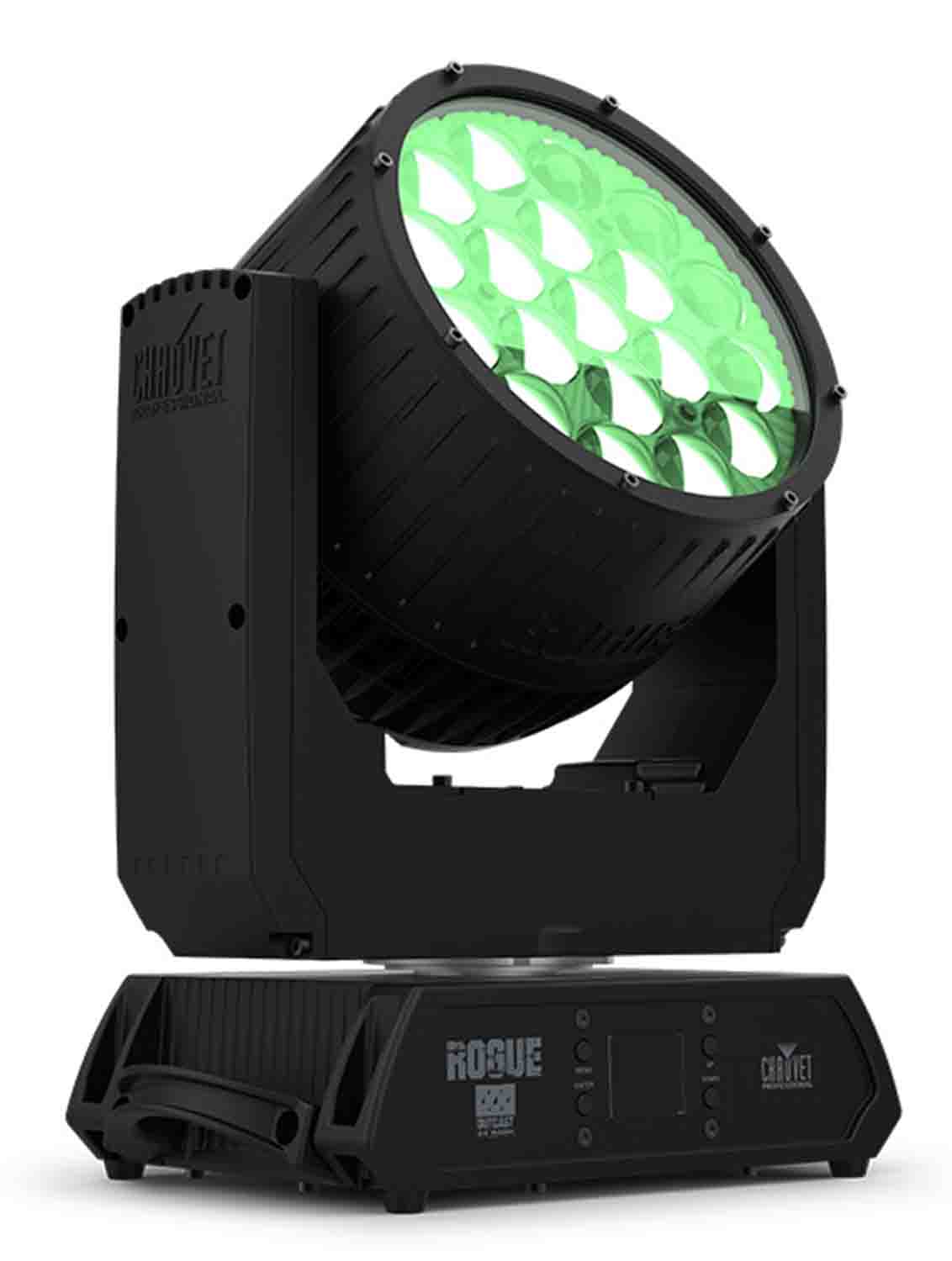 Chauvet Pro Rogue Outcast 2X Wash IP65 Rated RGBW LED Yoke Fixture - Hollywood DJ