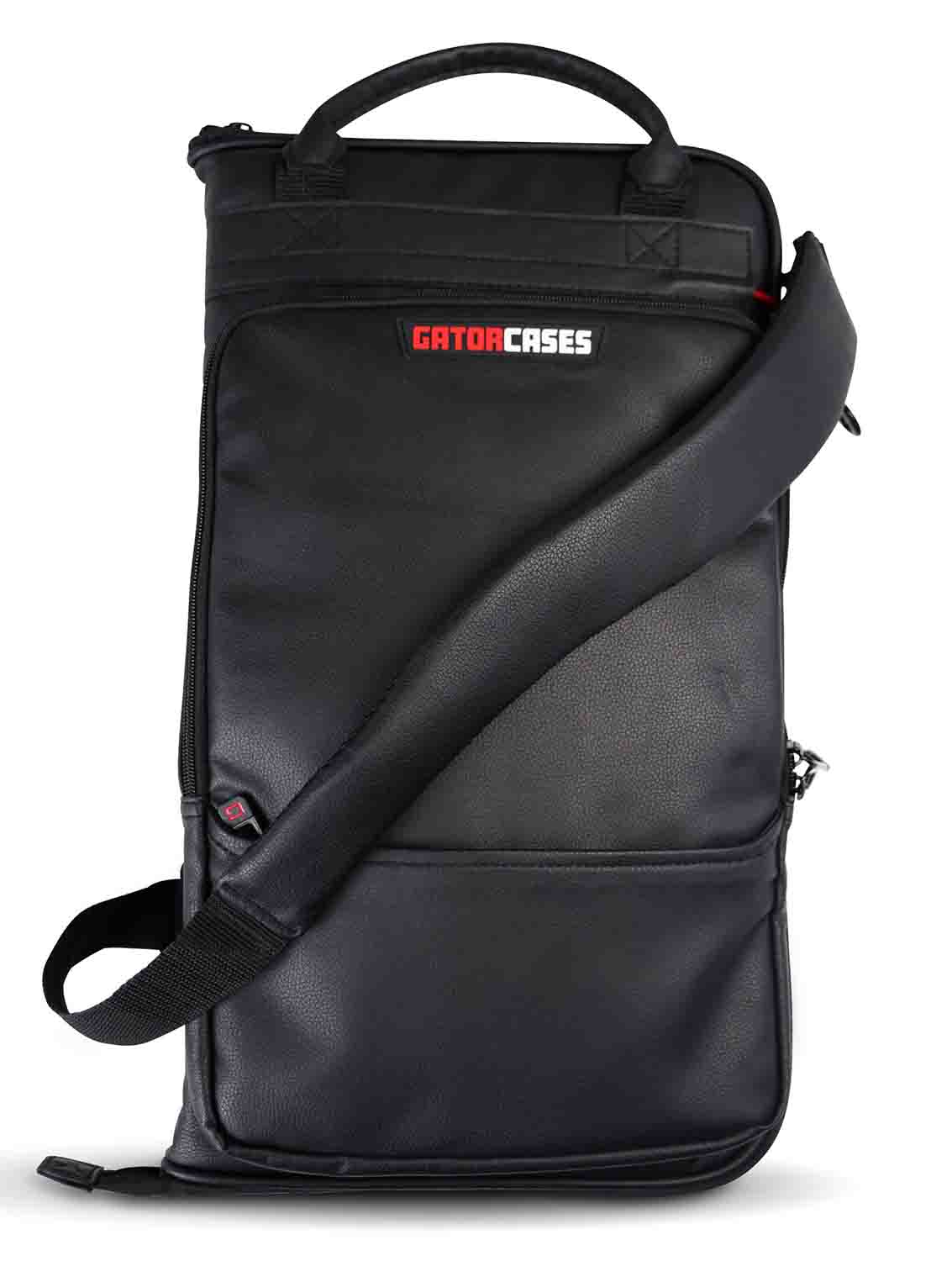Gator Frameworks GP-STICKBAG-DLX Deluxe Drumstick Bag with Removable Stick Sleeve - Hollywood DJ