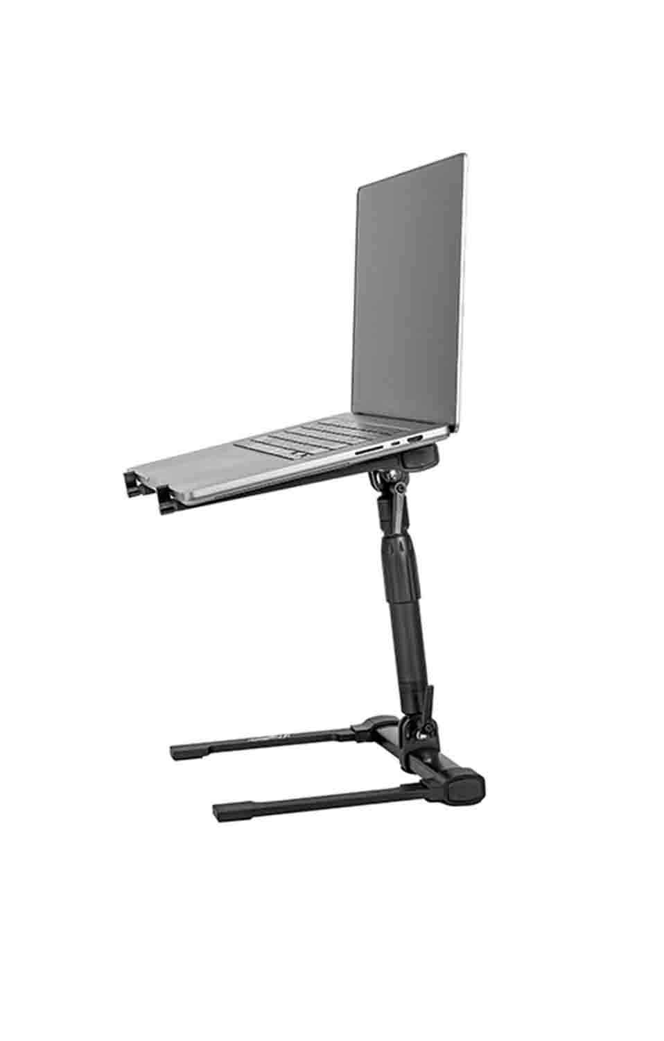 B-Stock Scratch & Dent: Headliner HL20014 Gigastand USB Laptop Stand with USB Hub - Hollywood DJ