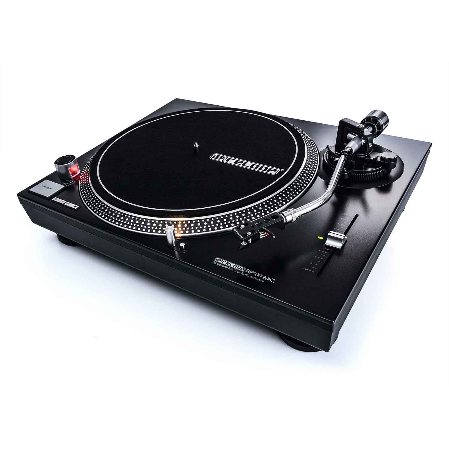 B-Stock: Reloop RP-1000-MK2, Professional Belt Drive Turntable System - Hollywood DJ