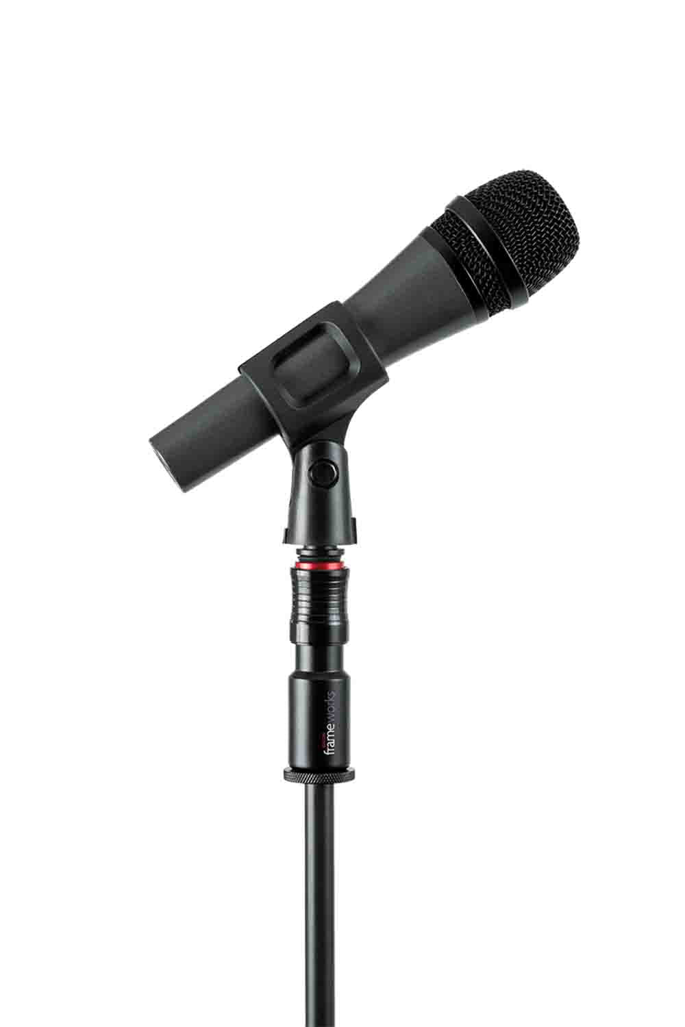 Gator Frameworks GFW-MIC-QRTOP Microphone Clip Quick Release Stand Attachment - Hollywood DJ