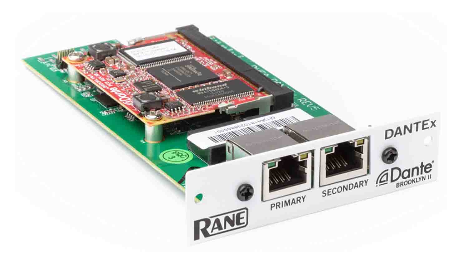 Rane DANTEX Dante Expansion Card for Terminal 1010X Processor - Hollywood DJ