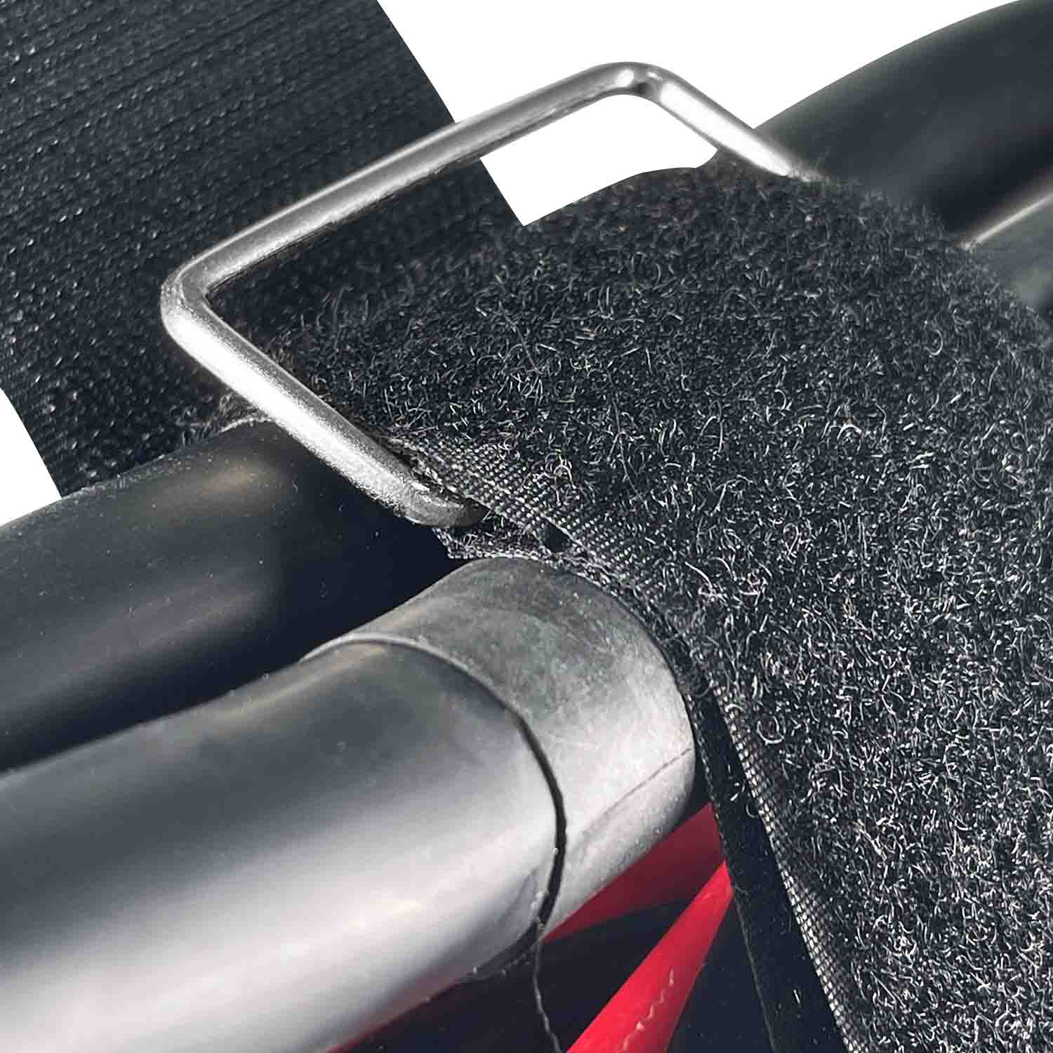 ProX XC-T20X5 Pack of 5 Reusable 20" x 2" Cable Tie Strap with Velcro Hook and Adjustable Loop Fastener Cable Management - Hollywood DJ